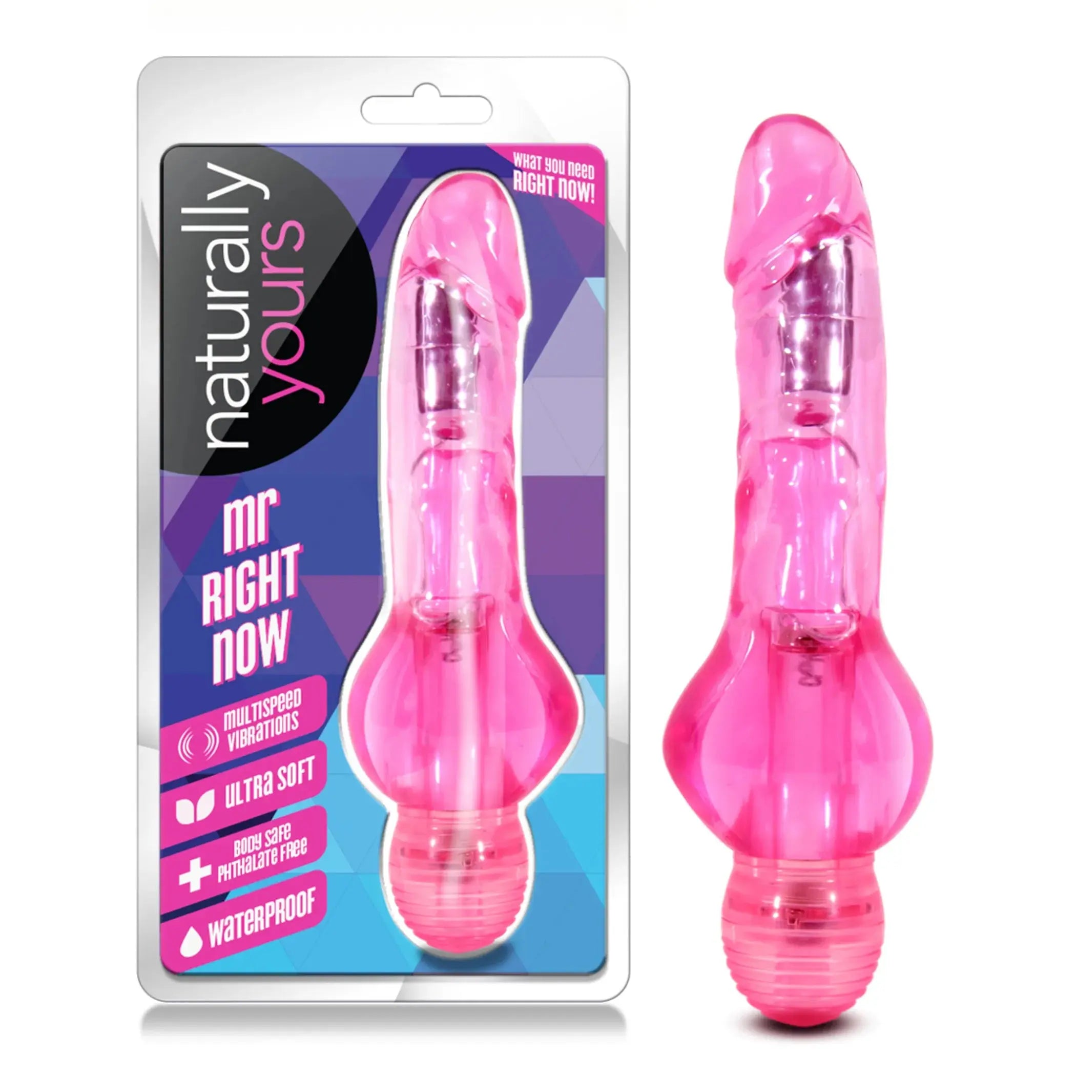 Mr Right Now Pink Vibrator Blush Novelties