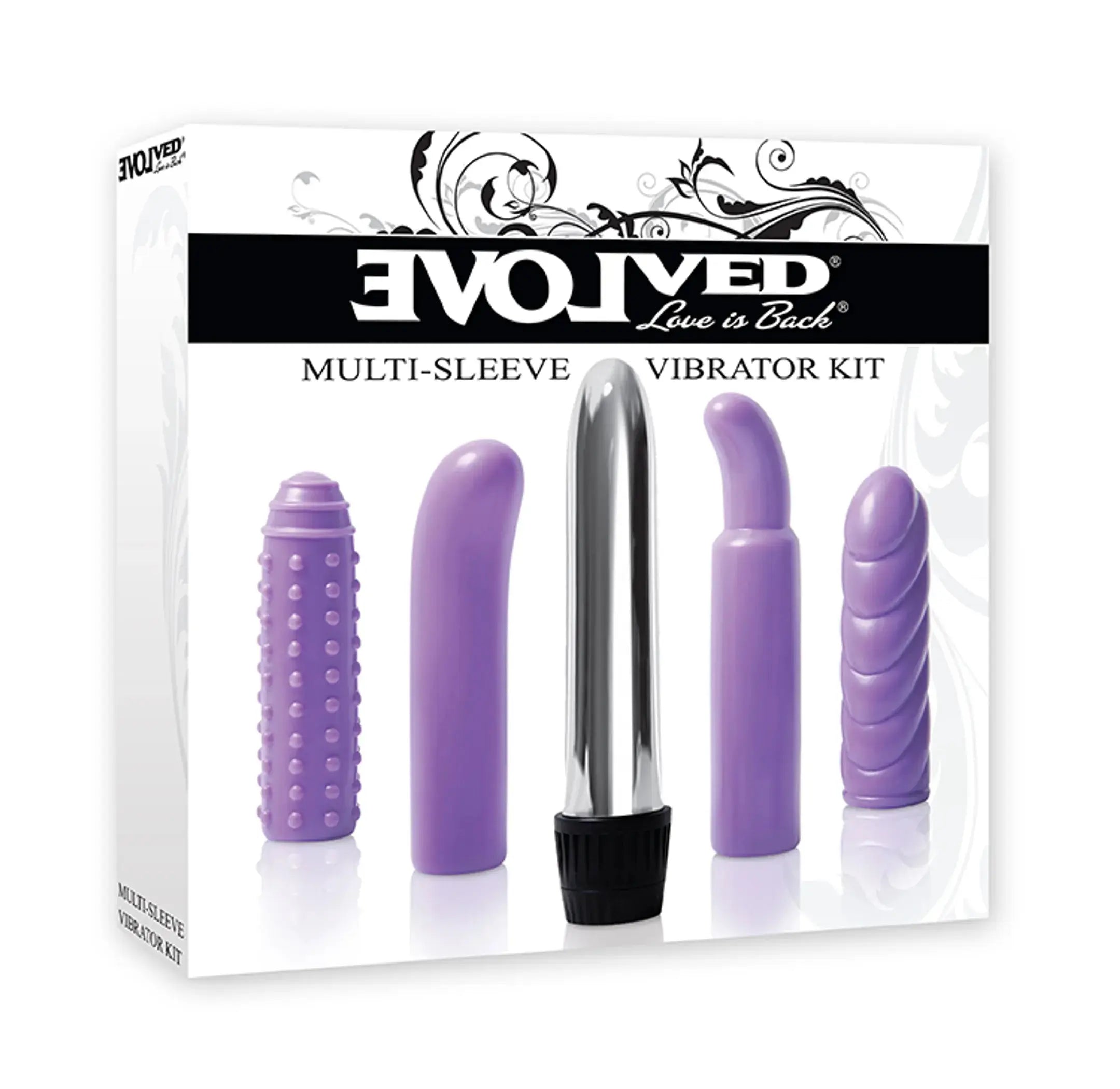Multi Sleeve Vibrator Kit Evolved Novelties