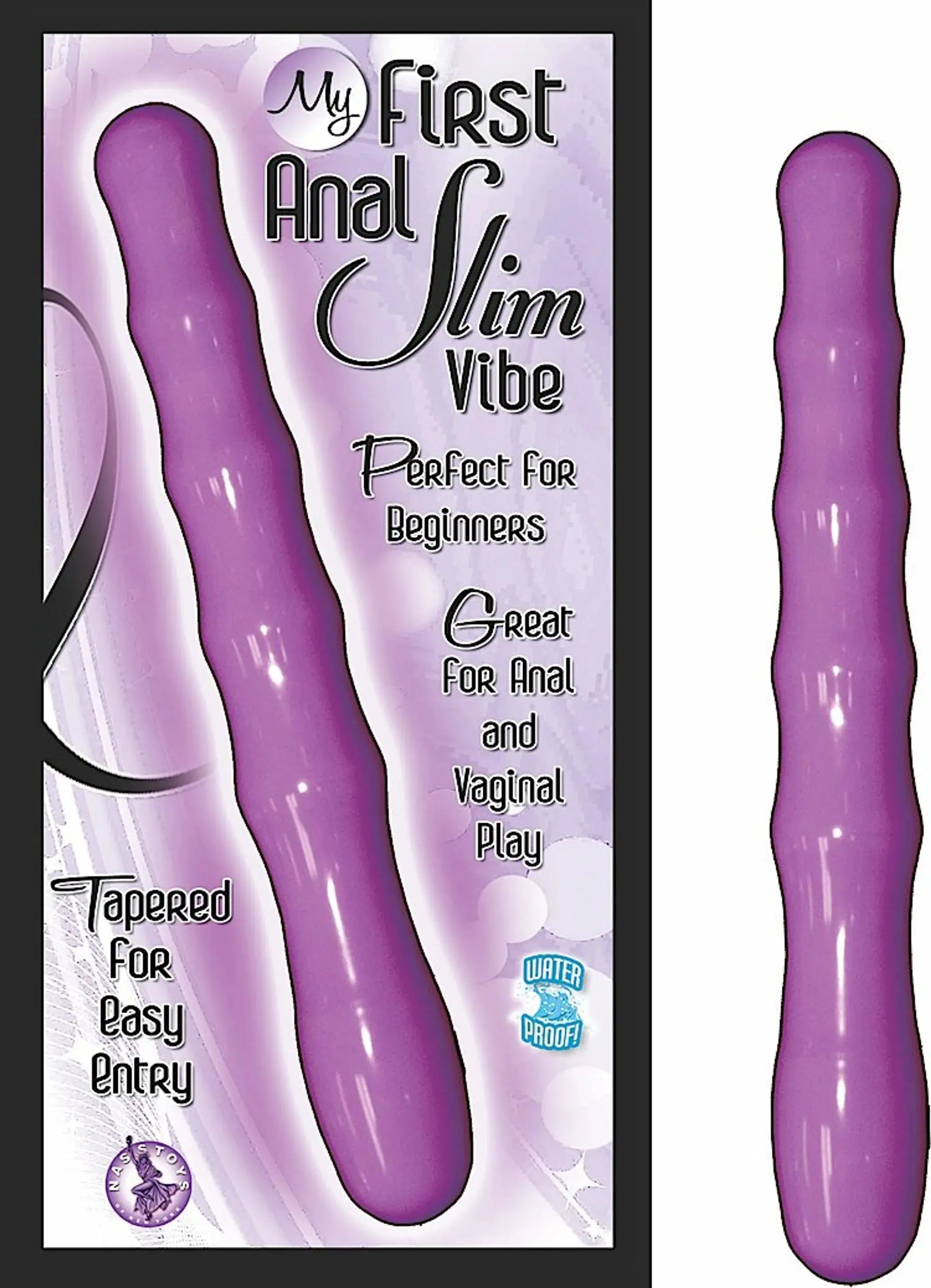 My First Anal Slim Vibe Purple Nasstoys