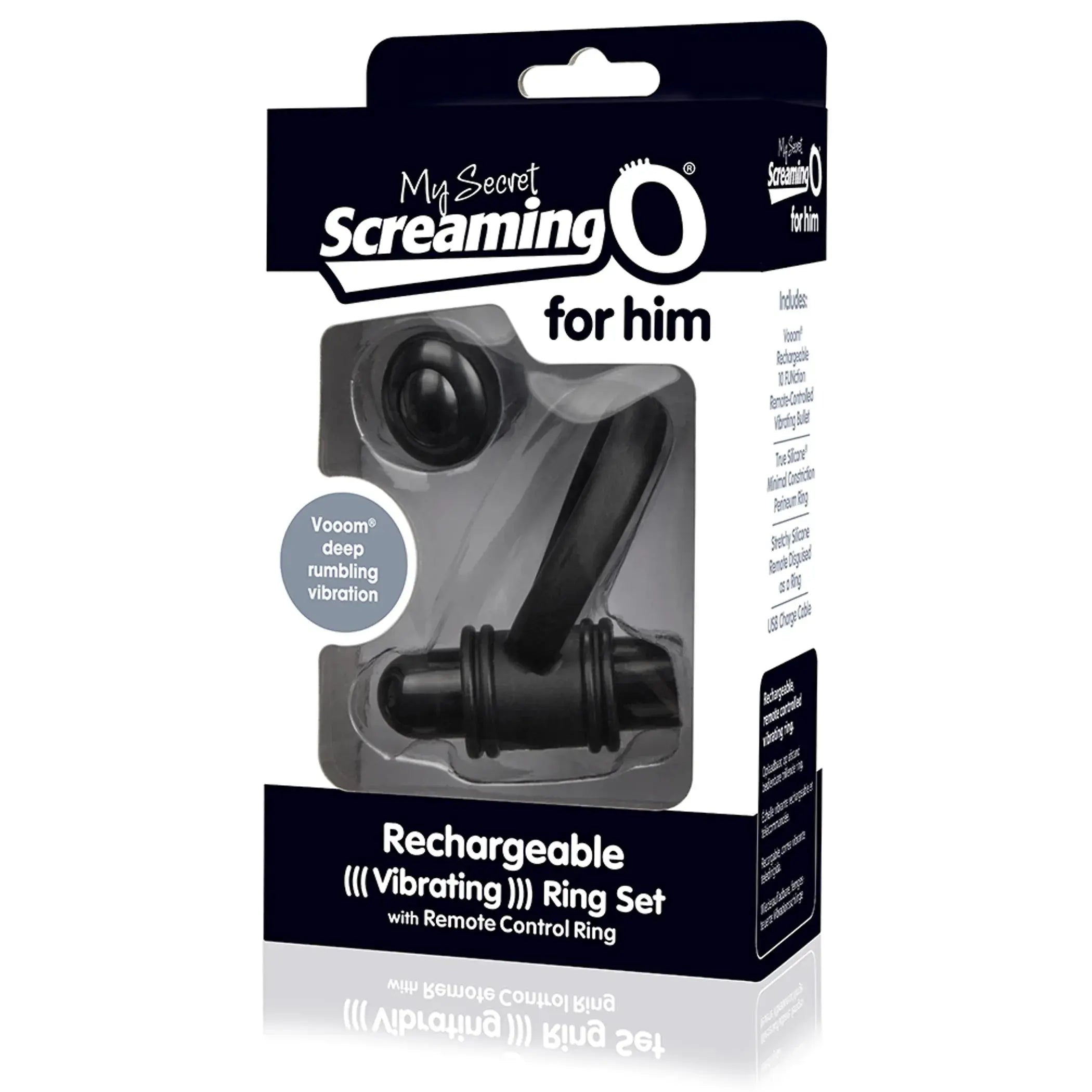 My Secret Screaming O Bullet and Ring for Him Screaming O