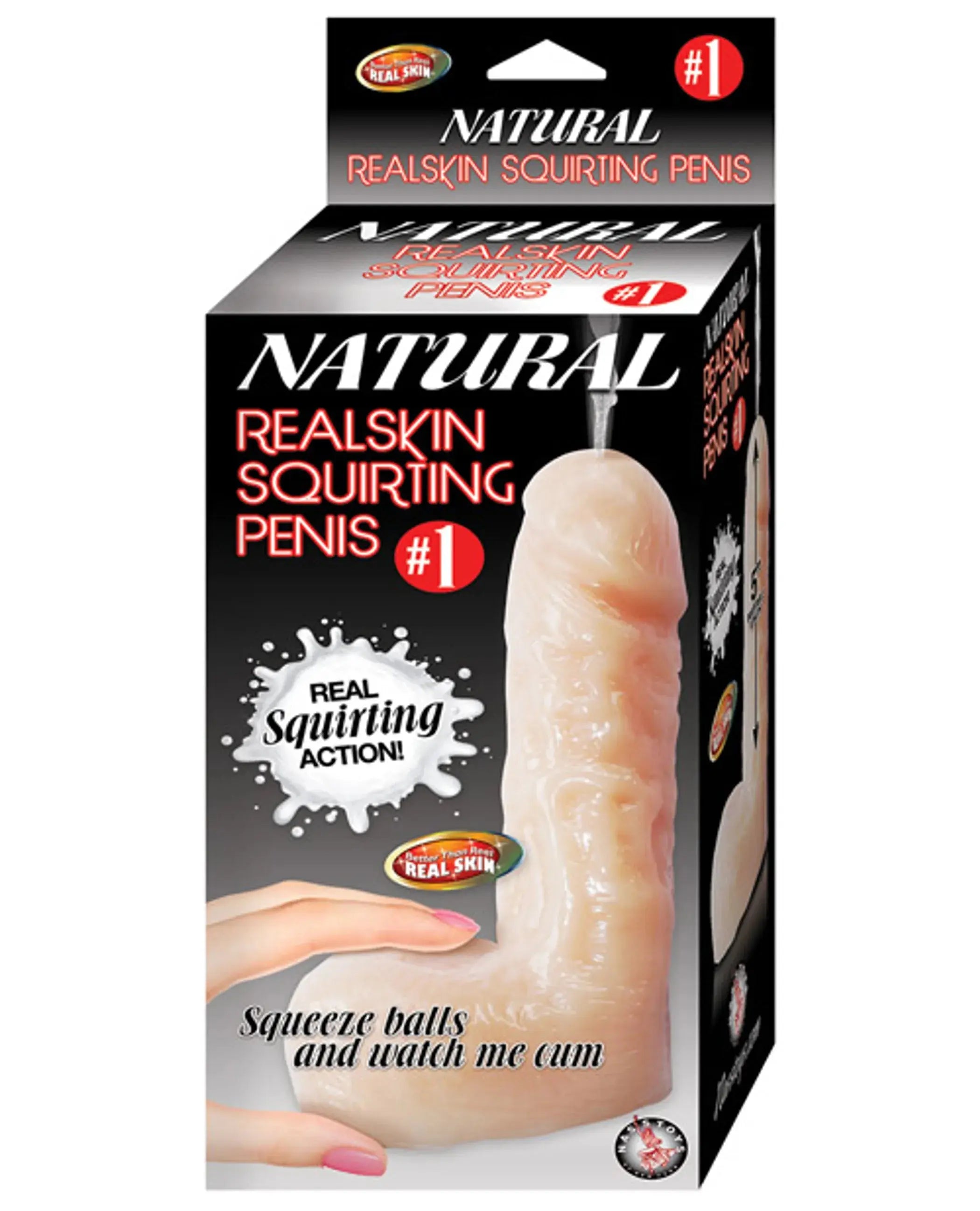 NATURAL REALSKIN SQUIRTING PENIS #1 Nasstoys