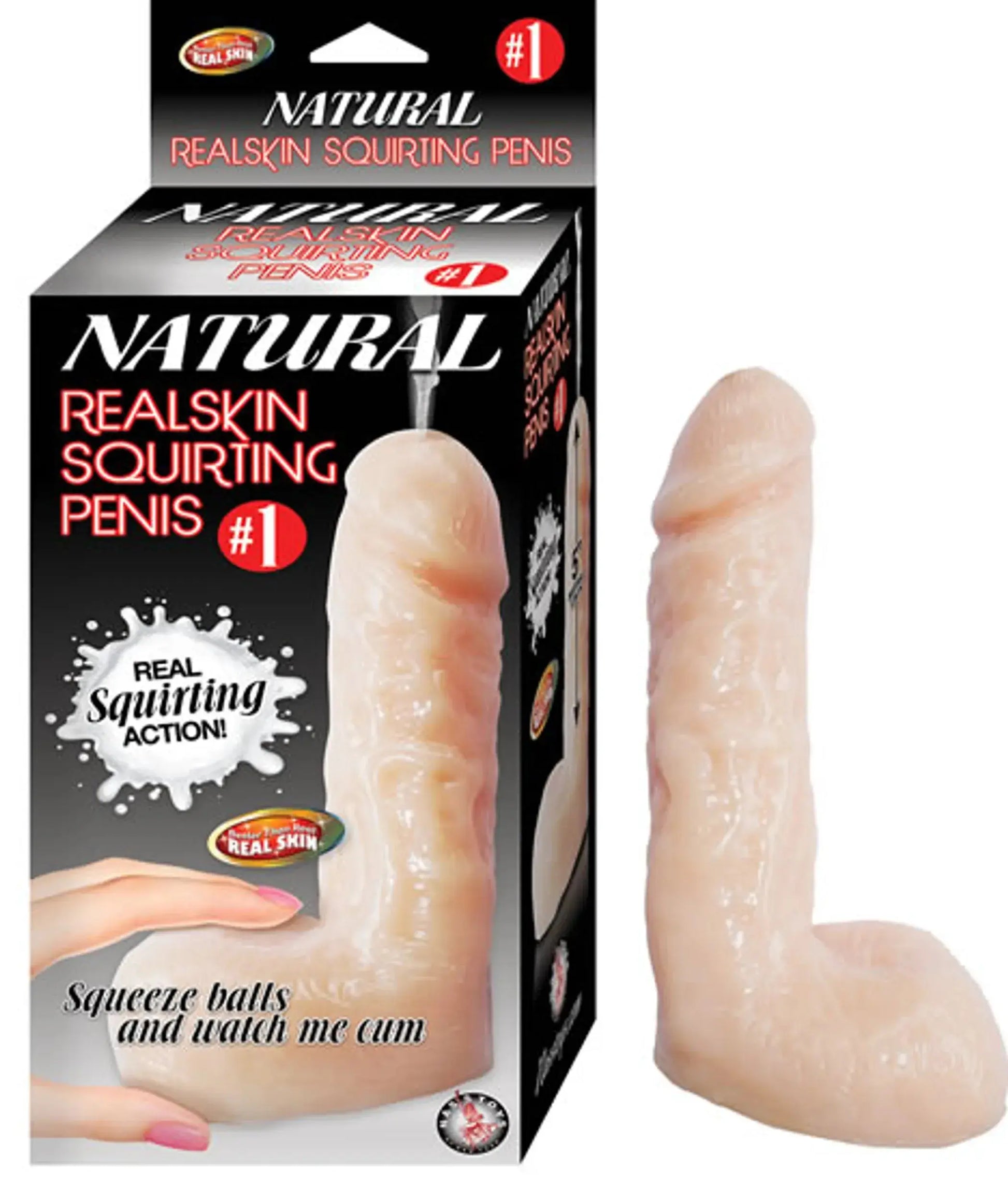 NATURAL REALSKIN SQUIRTING PENIS #1 Nasstoys