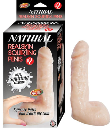 NATURAL REALSKIN SQUIRTING PENIS #2 Nasstoys
