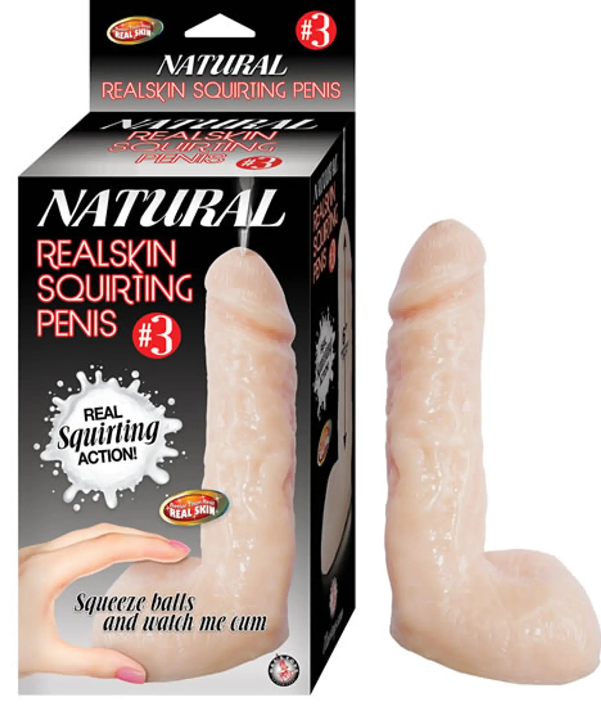NATURAL REALSKIN SQUIRTING PENIS #3 Nasstoys