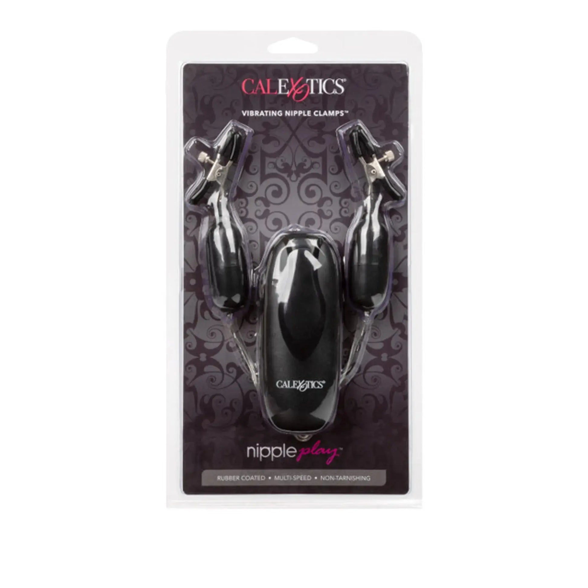 NIPPLE PLAY NIPPLE CLAMPS VIBRATING California Exotic Novelties