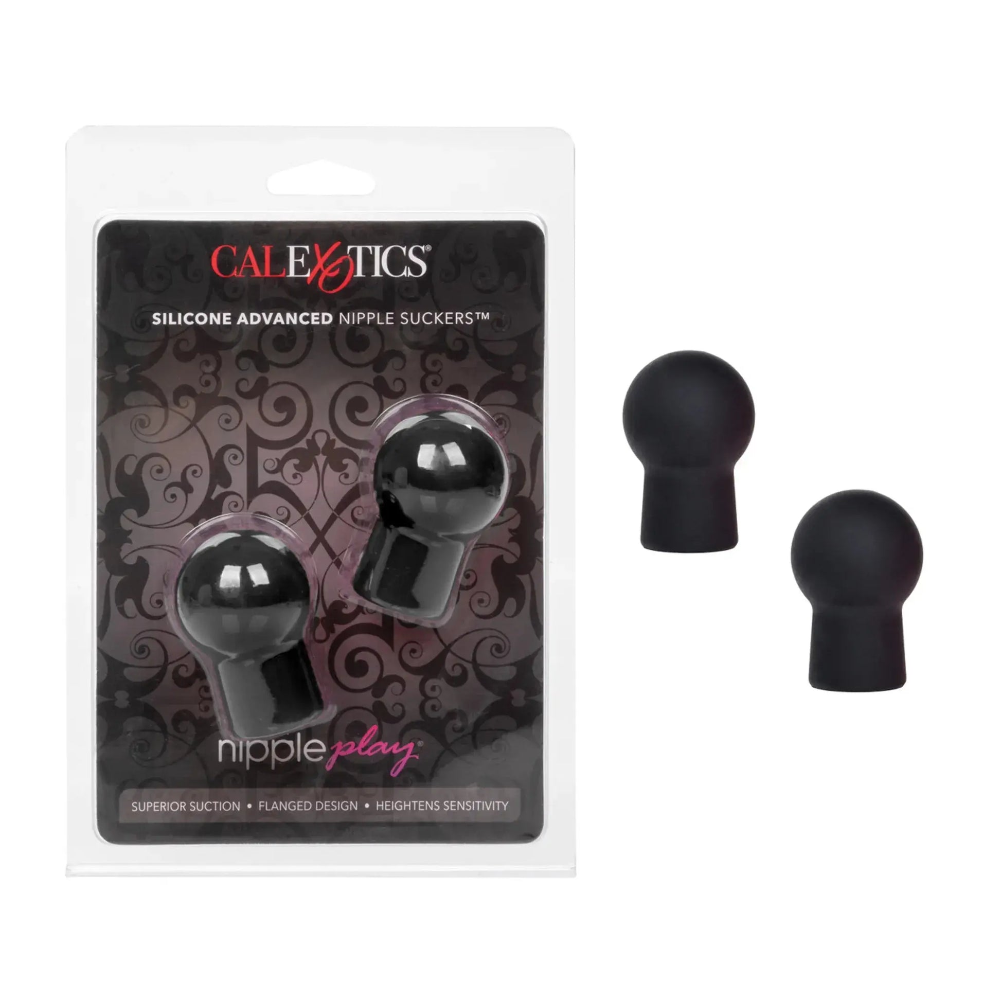 NIPPLE PLAY NIPPLE SUCKERS ADVANCED BLACK California Exotic Novelties