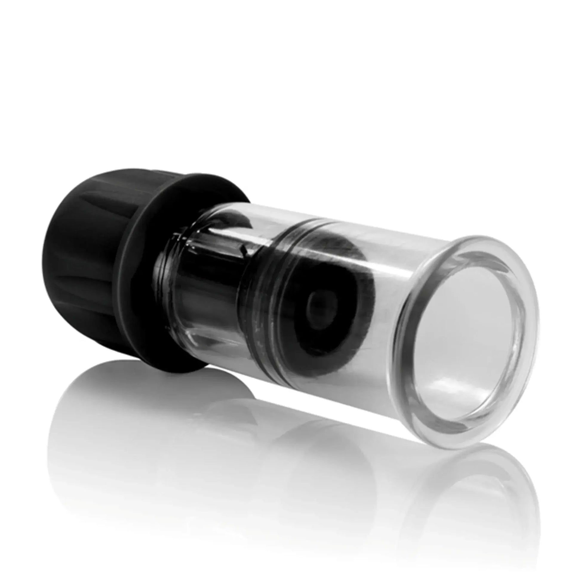 NIPPLE PLAY VACUUM TWIST SUCKERS BLACK California Exotic Novelties