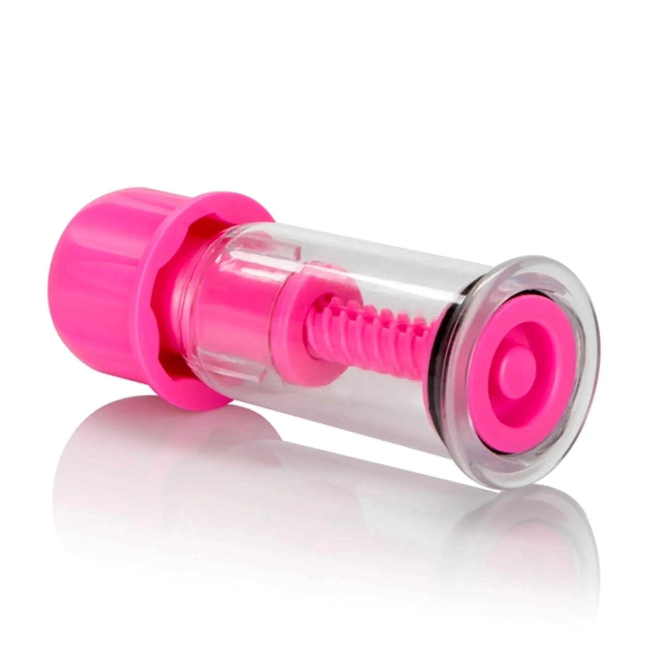NIPPLE PLAY VACUUM TWIST SUCKERS PINK California Exotic Novelties