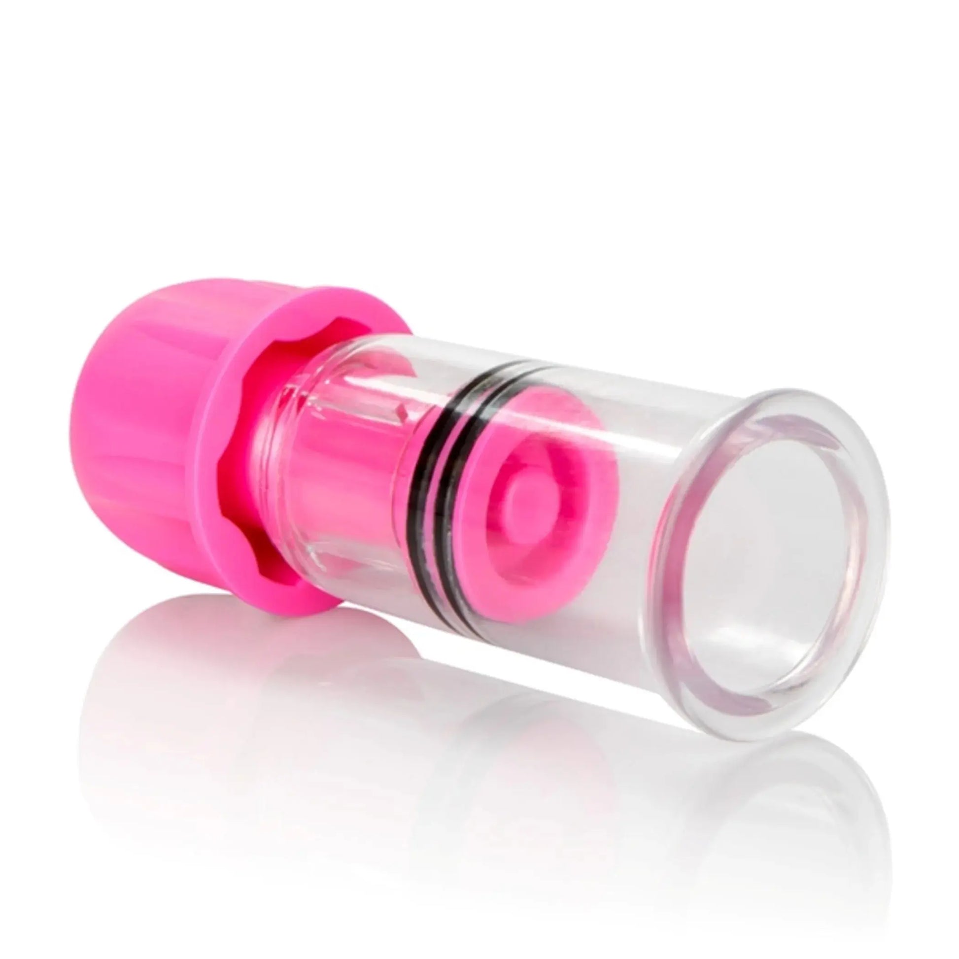 NIPPLE PLAY VACUUM TWIST SUCKERS PINK California Exotic Novelties