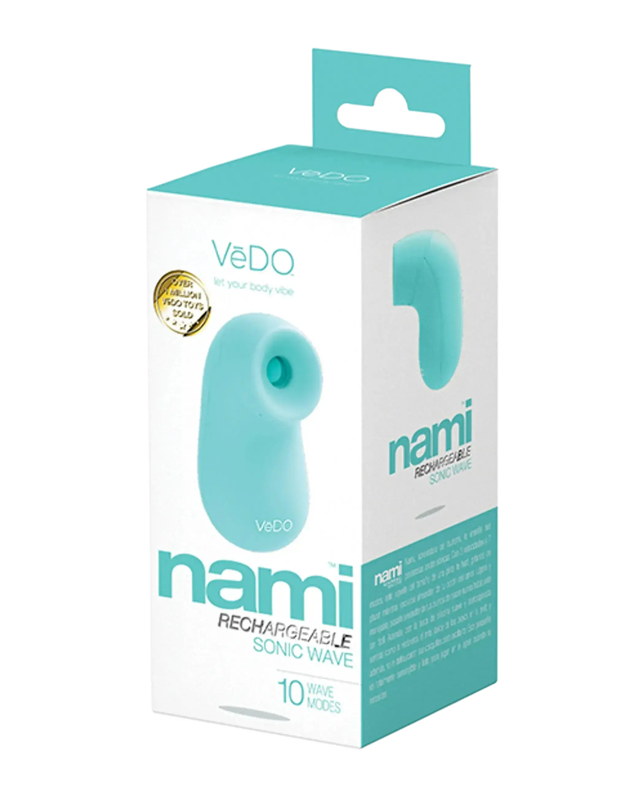 VEDO NAMI SONIC VIBE TURQUOISE RECHARGEABLE Vedo