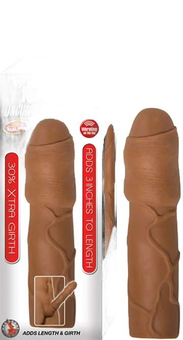 NATURAL REALSKIN UNCIRCUMCISED BROWN Nasstoys