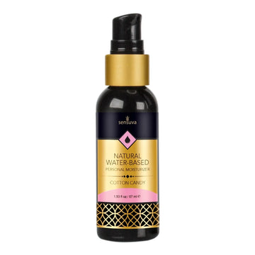 Natural Water-Based Personal Moisturizer Cotton Candy 2 oz Sensuva
