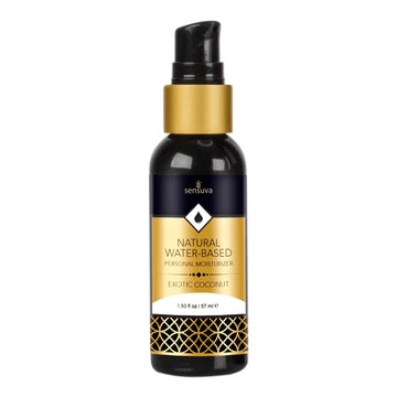 Natural Water-Based Personal Moisturizer Exotic Coconut 2oz Sensuva