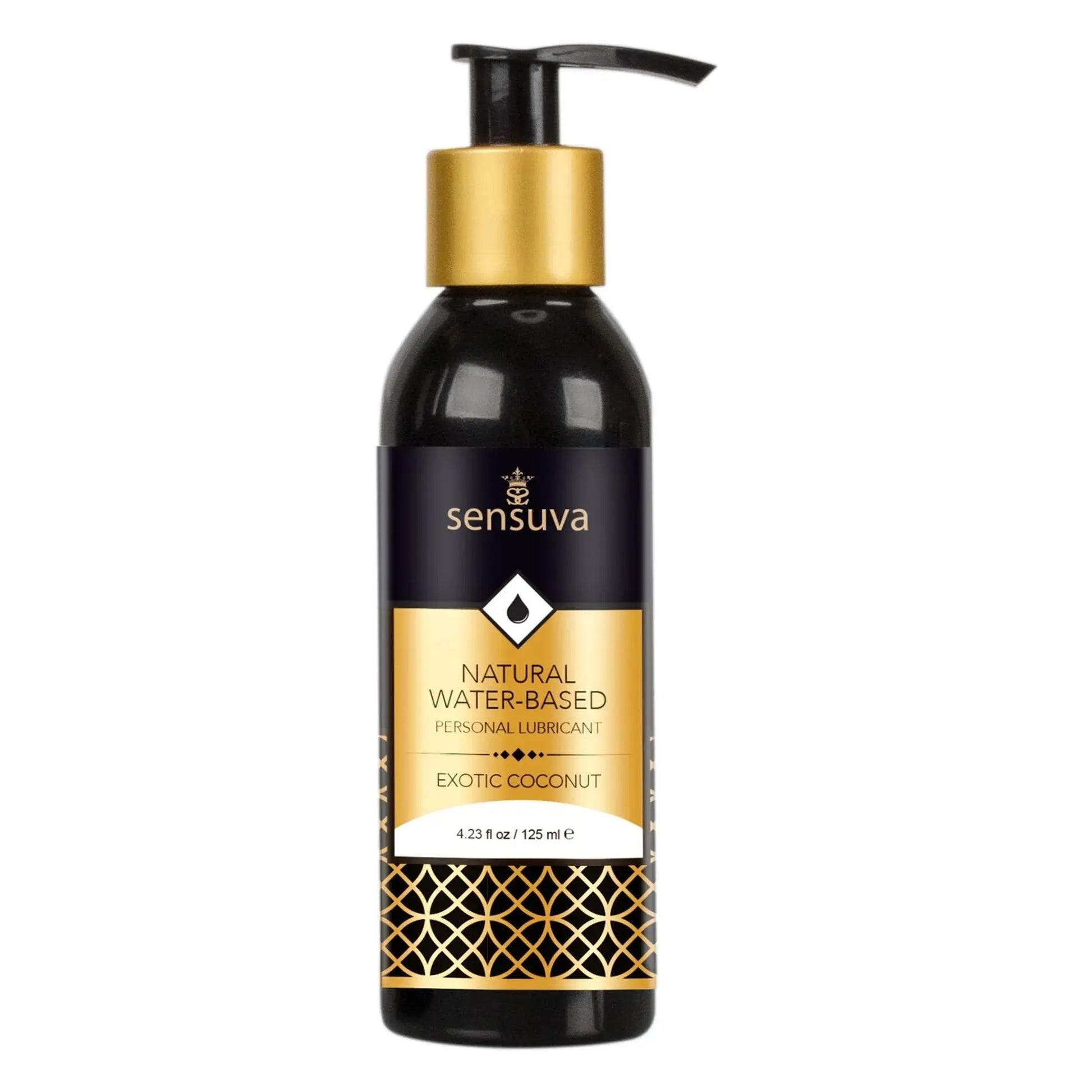 Natural Water-Based Personal Moisturizer Exotic Coconut 4oz Sensuva