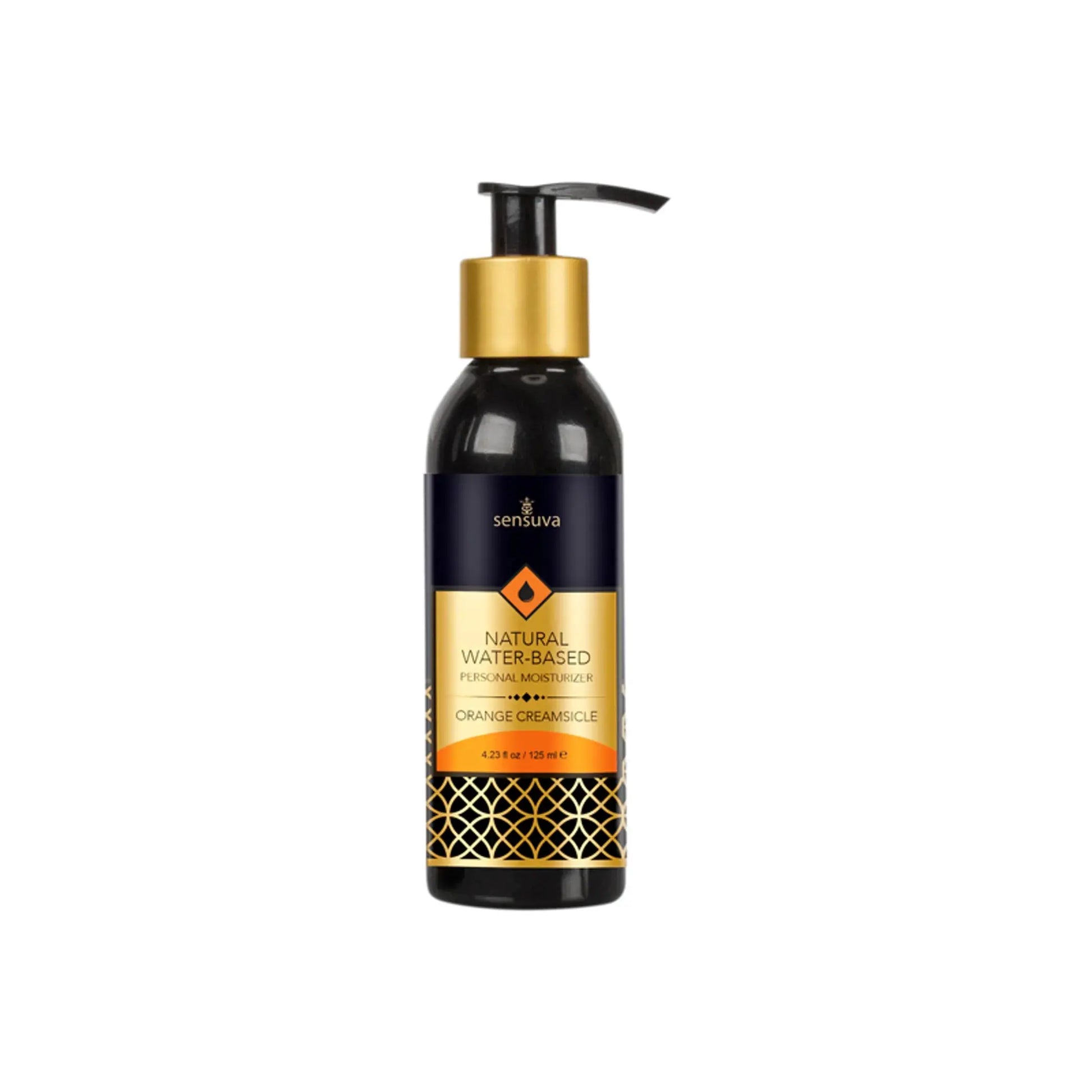 Natural Water-Based Personal Moisturizer Orange Creamsicle 4.23 oz Sensuva