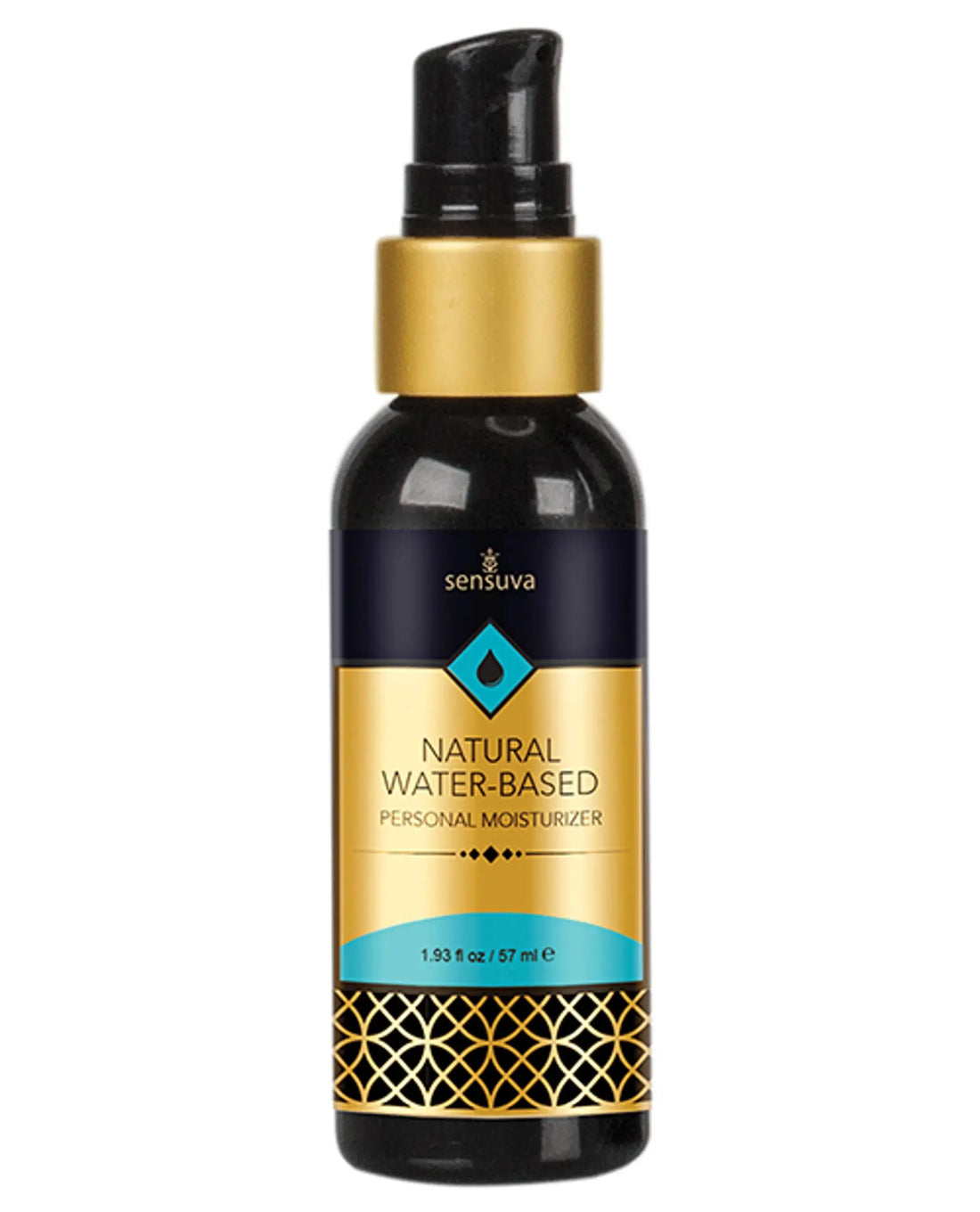 Natural Water Based Personal Moisturizer Unscented 1.93 Oz Sensuva