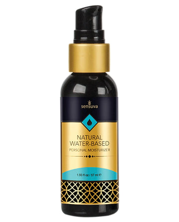 Natural Water Based Personal Moisturizer Unscented 1.93 Oz Sensuva