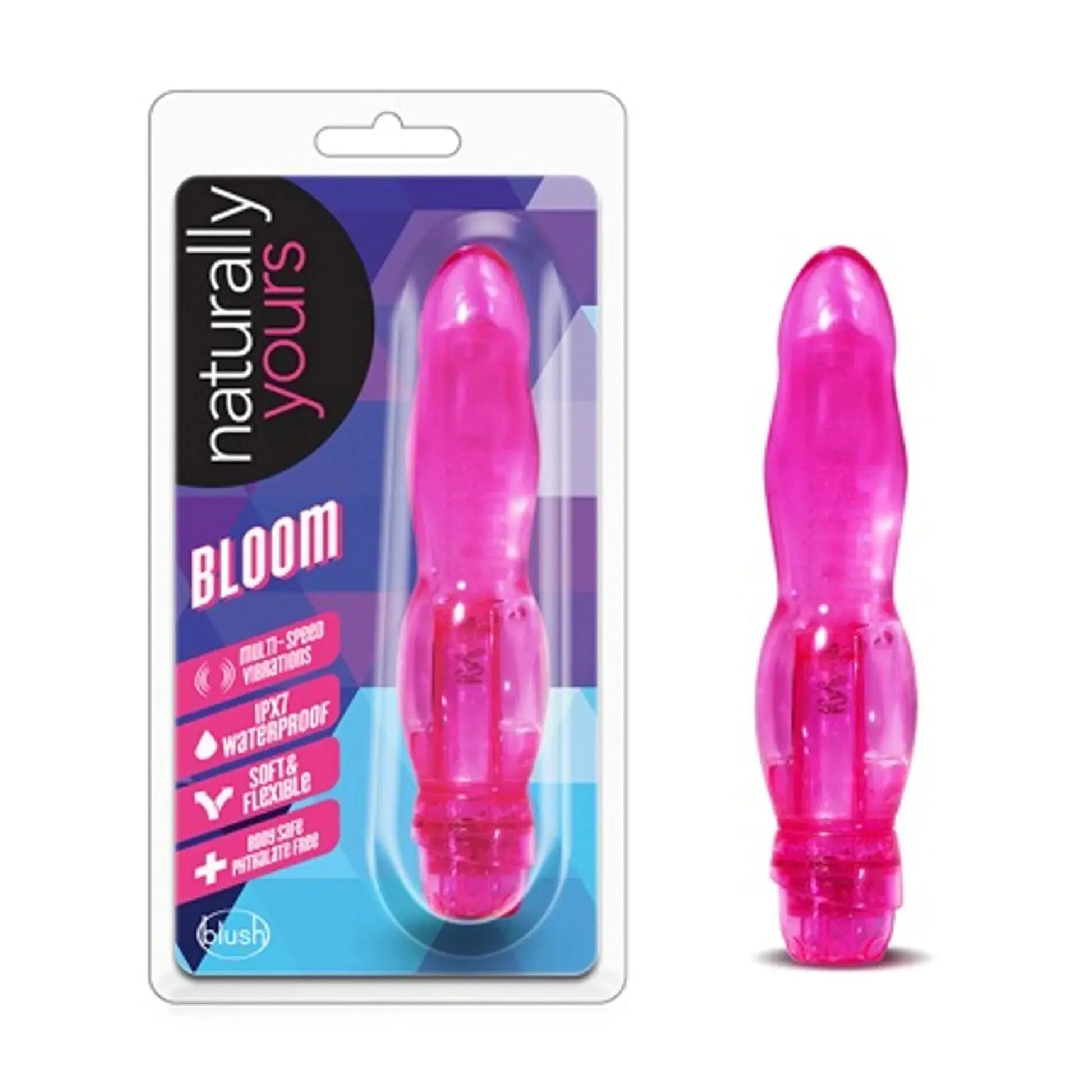 Naturally Yours Bloom Pink Vibrator Blush Novelties