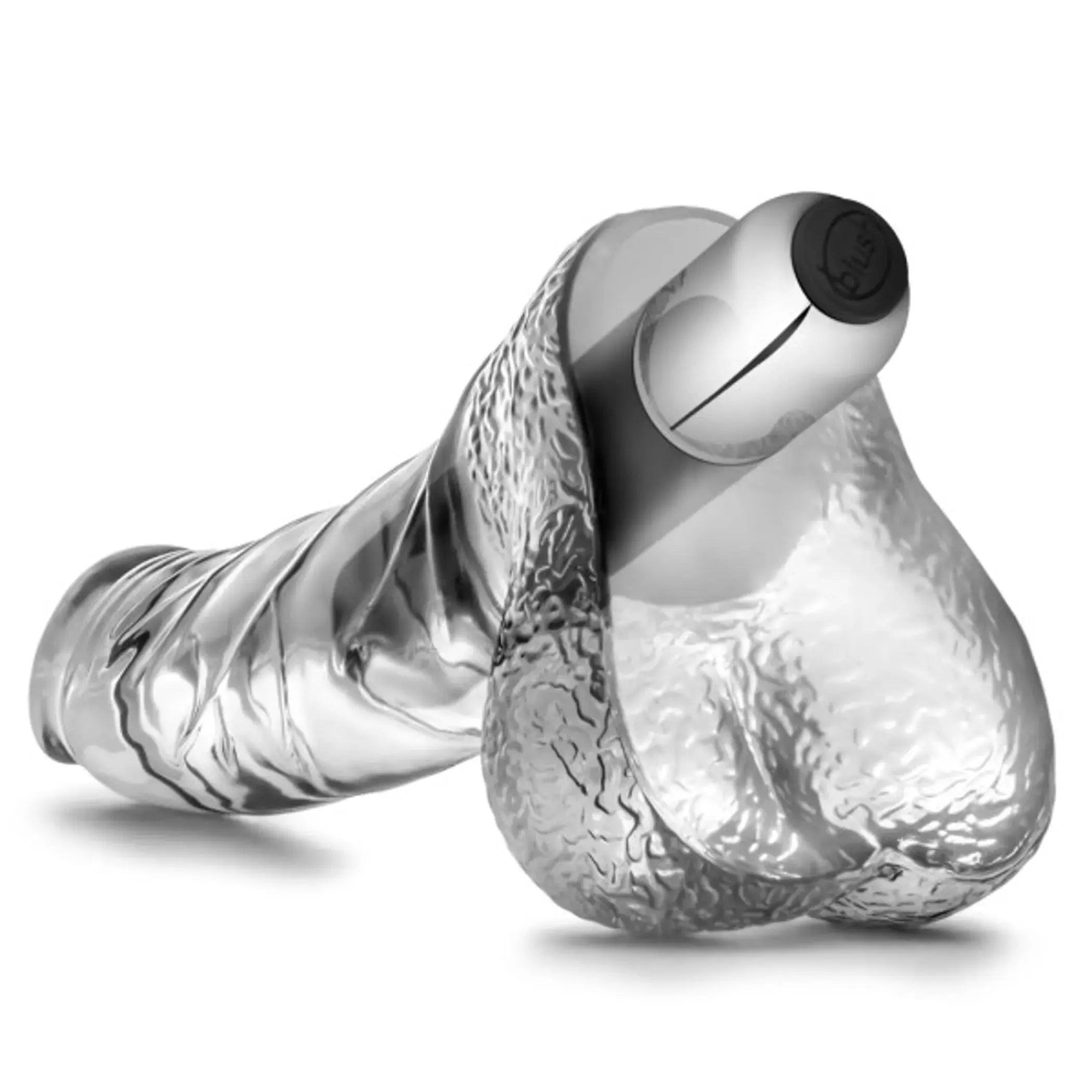 Naturally Yours Ding Dong Clear Vibrating Blush Novelties