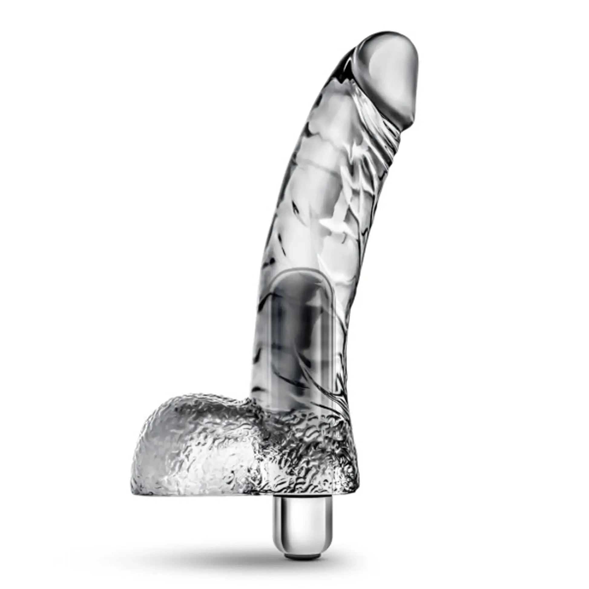 Naturally Yours Ding Dong Clear Vibrating Blush Novelties