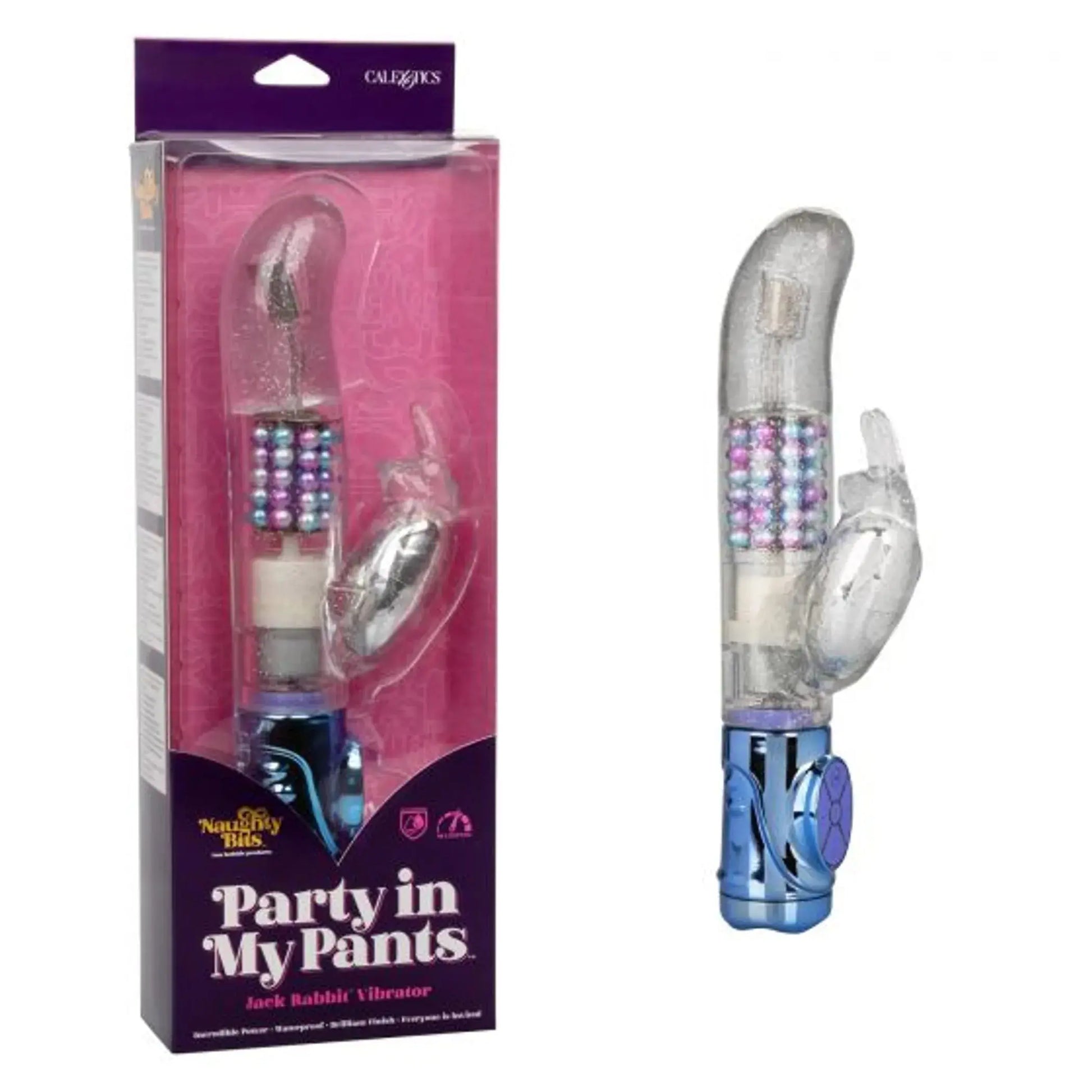 Naughty Bits Party In My Pants Jack Rabbit Vibrator California Exotic Novelties