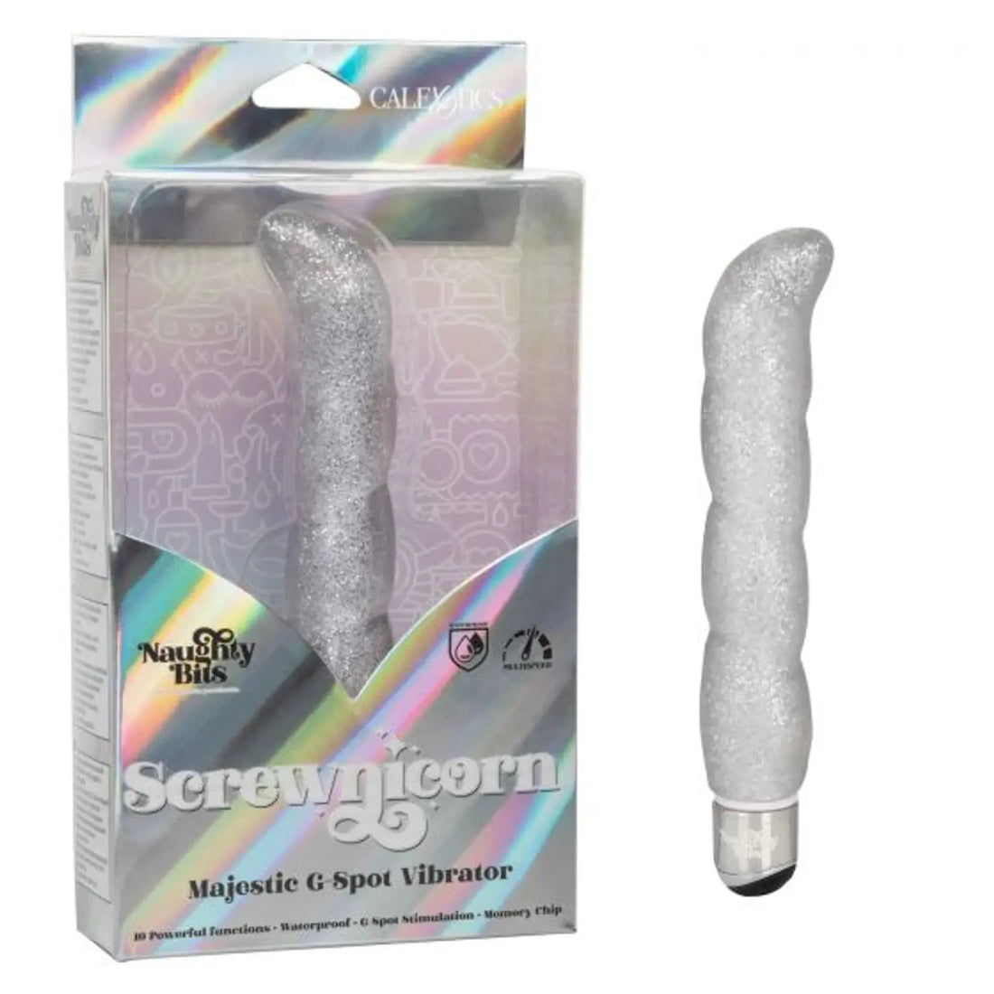 Naughty Bits Screwnicorn Majestic G Spot Vibrator California Exotic Novelties