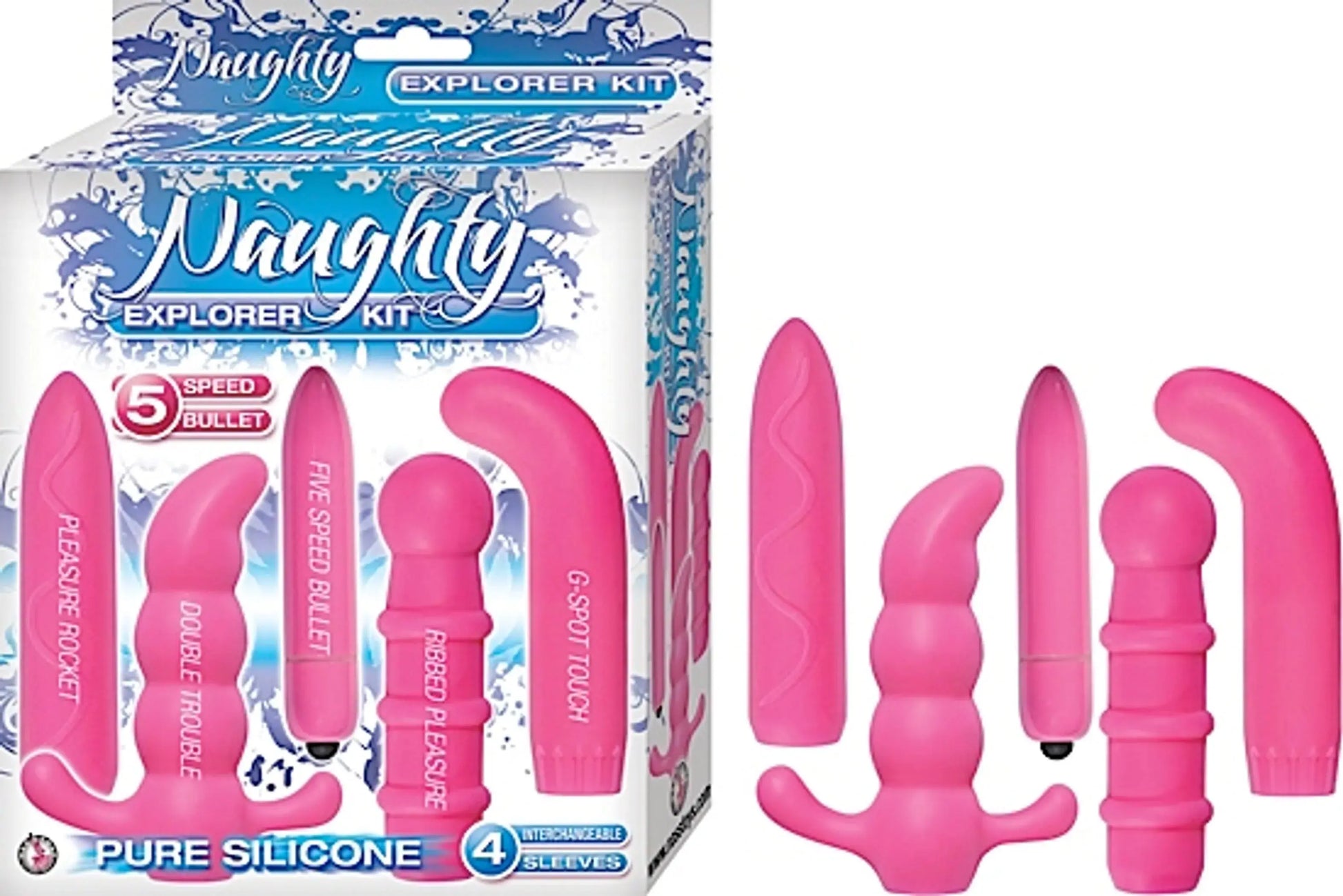 Naughty Explorer Kit Pink Nasstoys