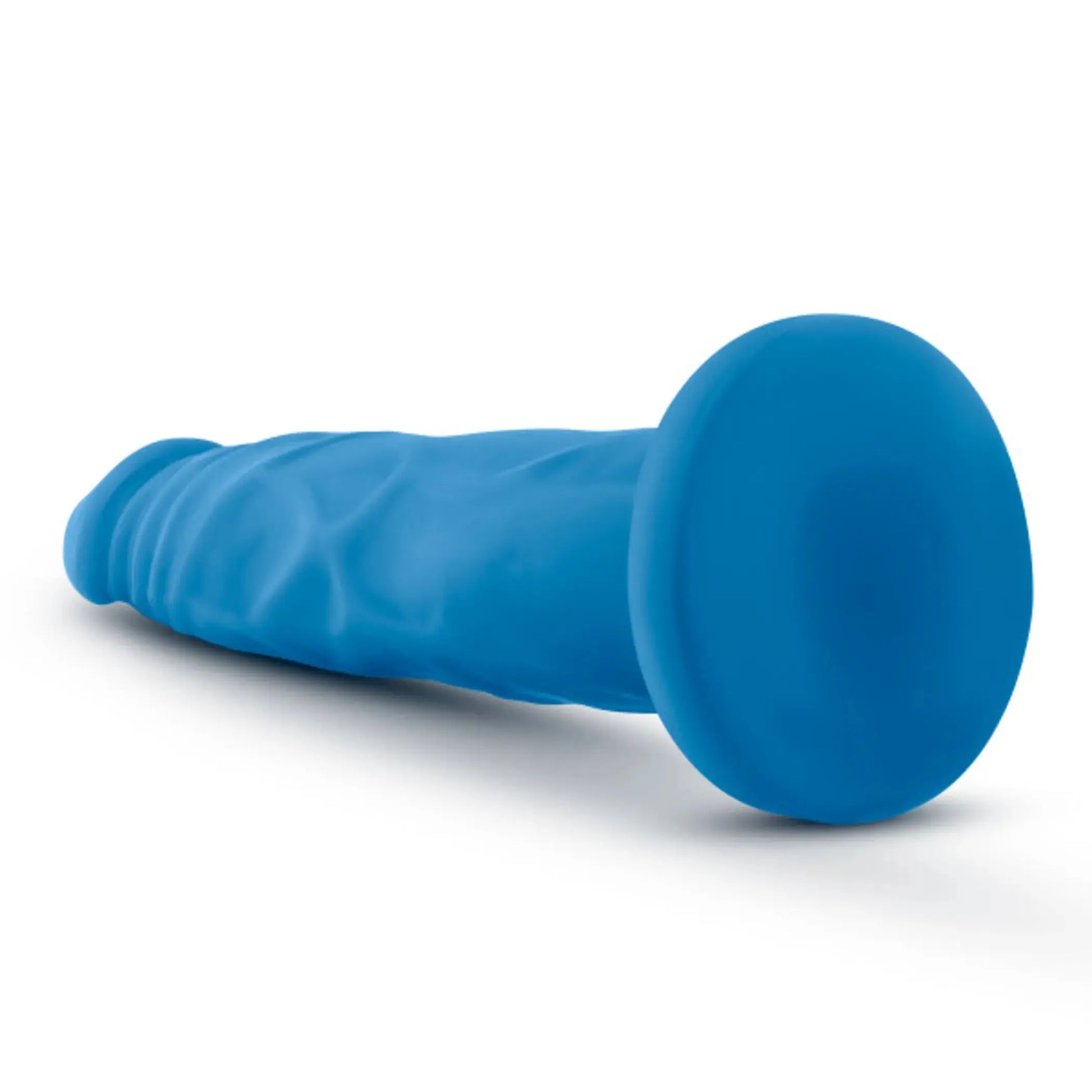Neo 7.5 Inches Dual Density Dildo Neon Blue Blush Novelties