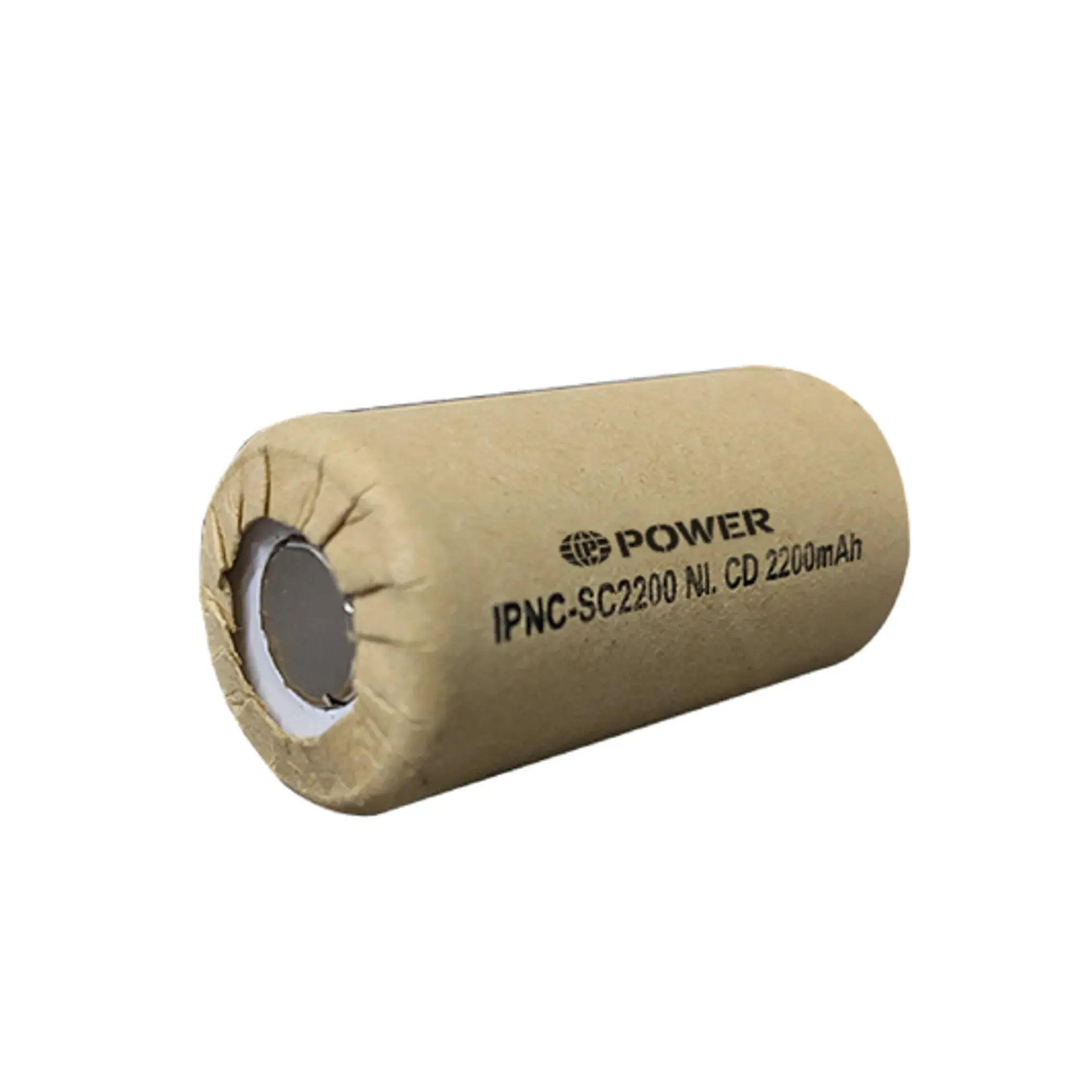 Ni-Cd 2200mAh 1.2V Flat Top Battery - 4 Pack IP Power