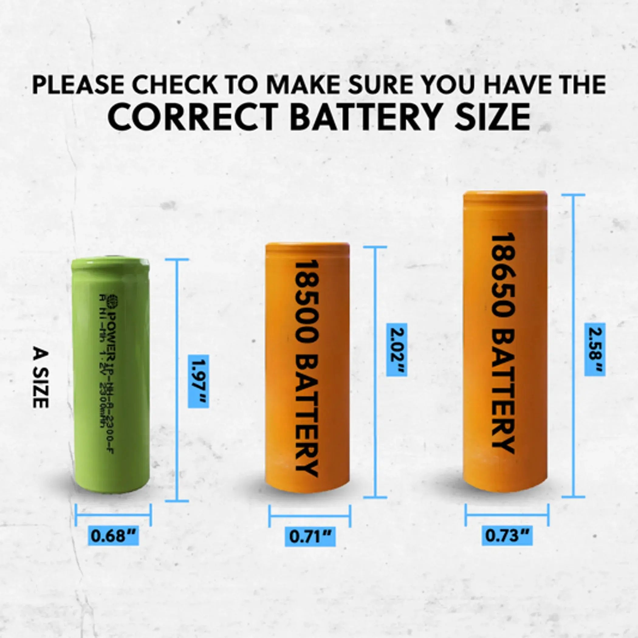 Ni-MH A 2300mAh Rechargeable Flat Top Battery 4-Pack IP Power