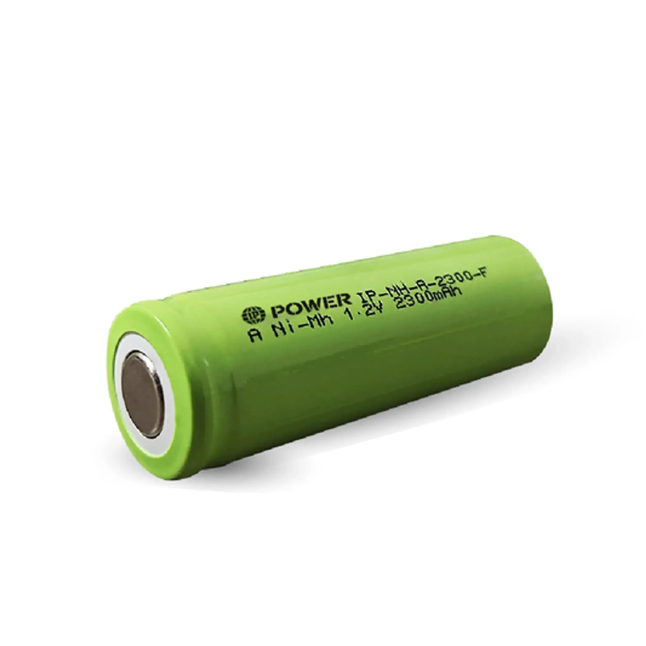 Ni-MH A 2300mAh Rechargeable Flat Top Battery 4-Pack IP Power