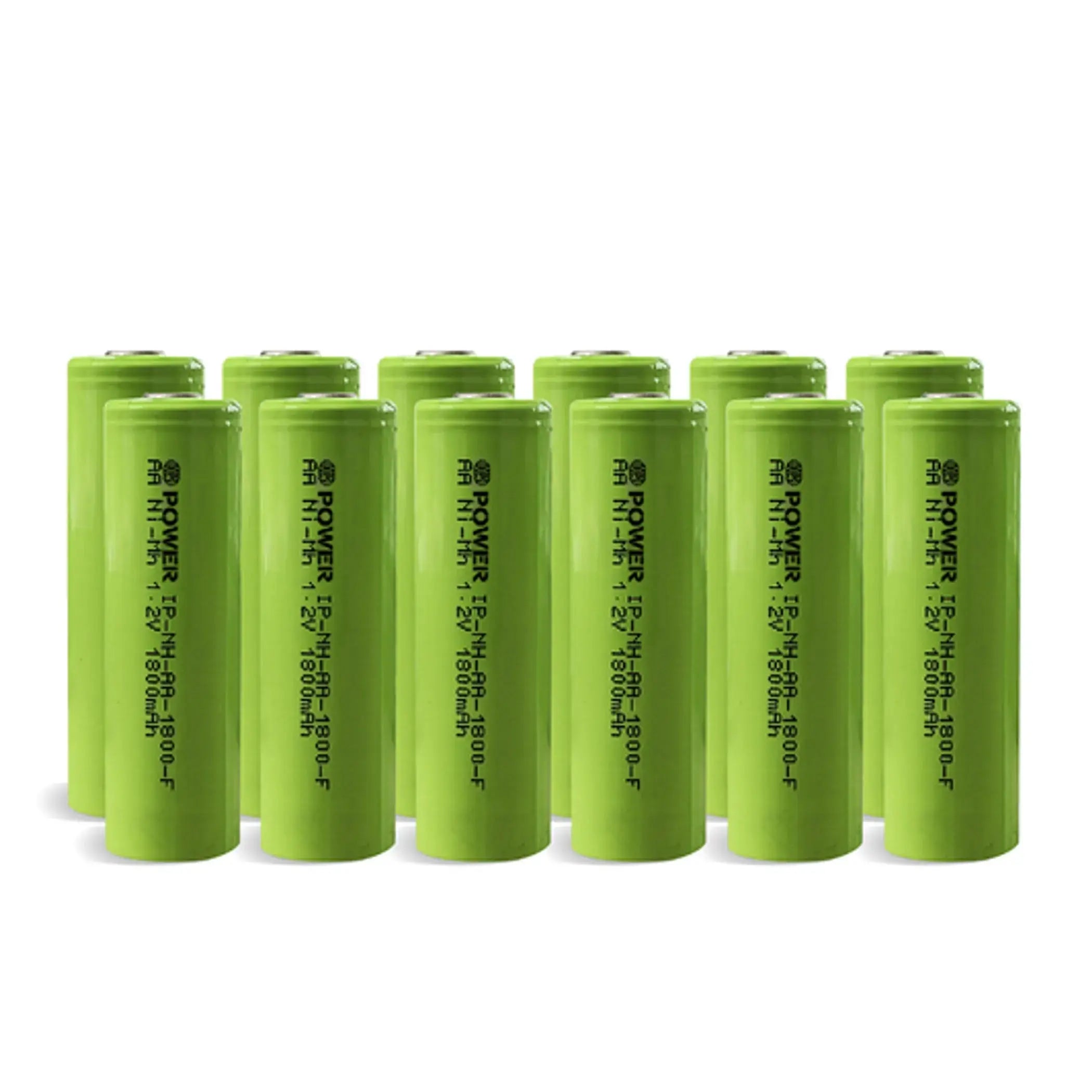 Ni-Mh AA 1800mAh 1.2V Rechargeable Batteries - 4 Pack IP Power