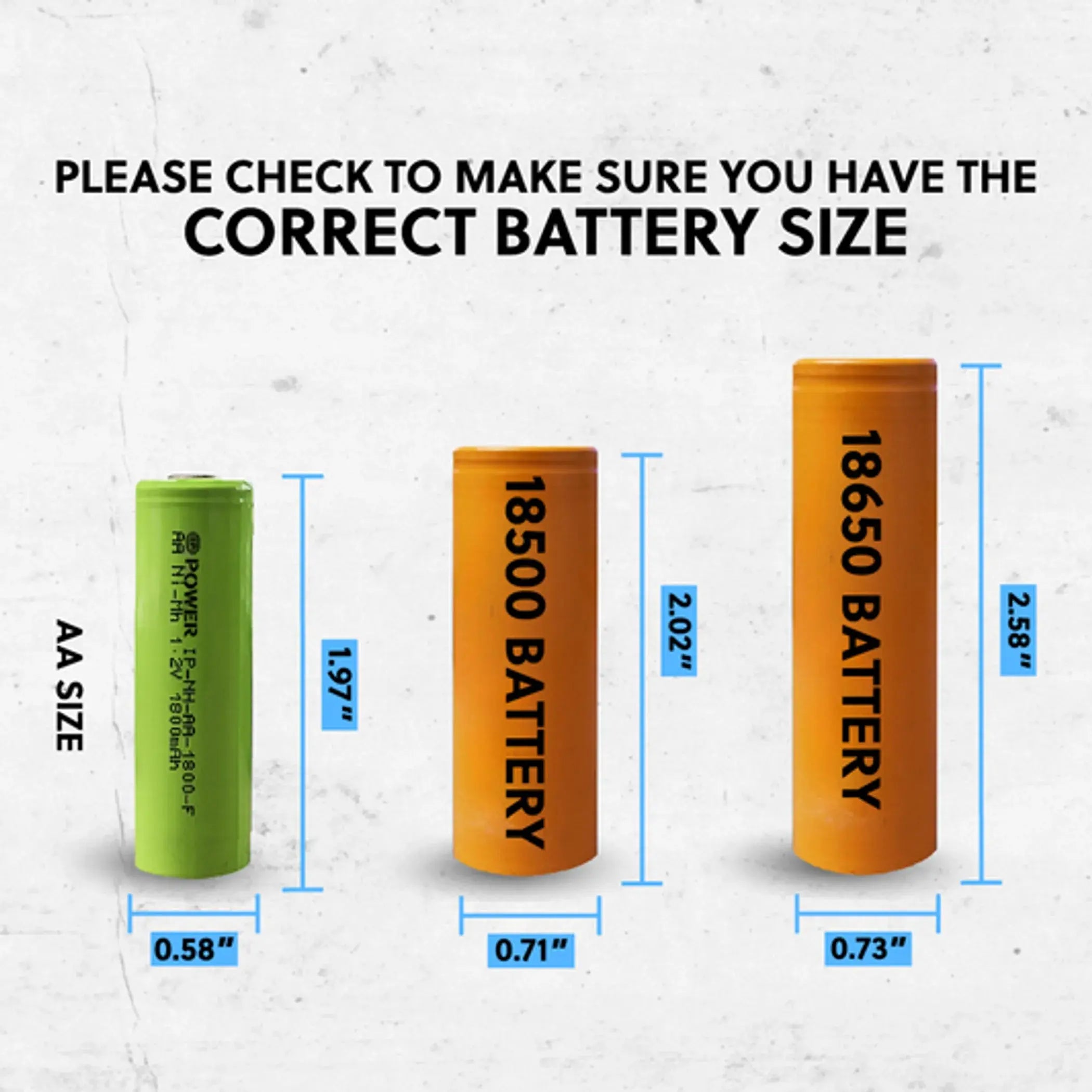Ni-Mh AA 1800mAh 1.2V Rechargeable Batteries - 4 Pack IP Power