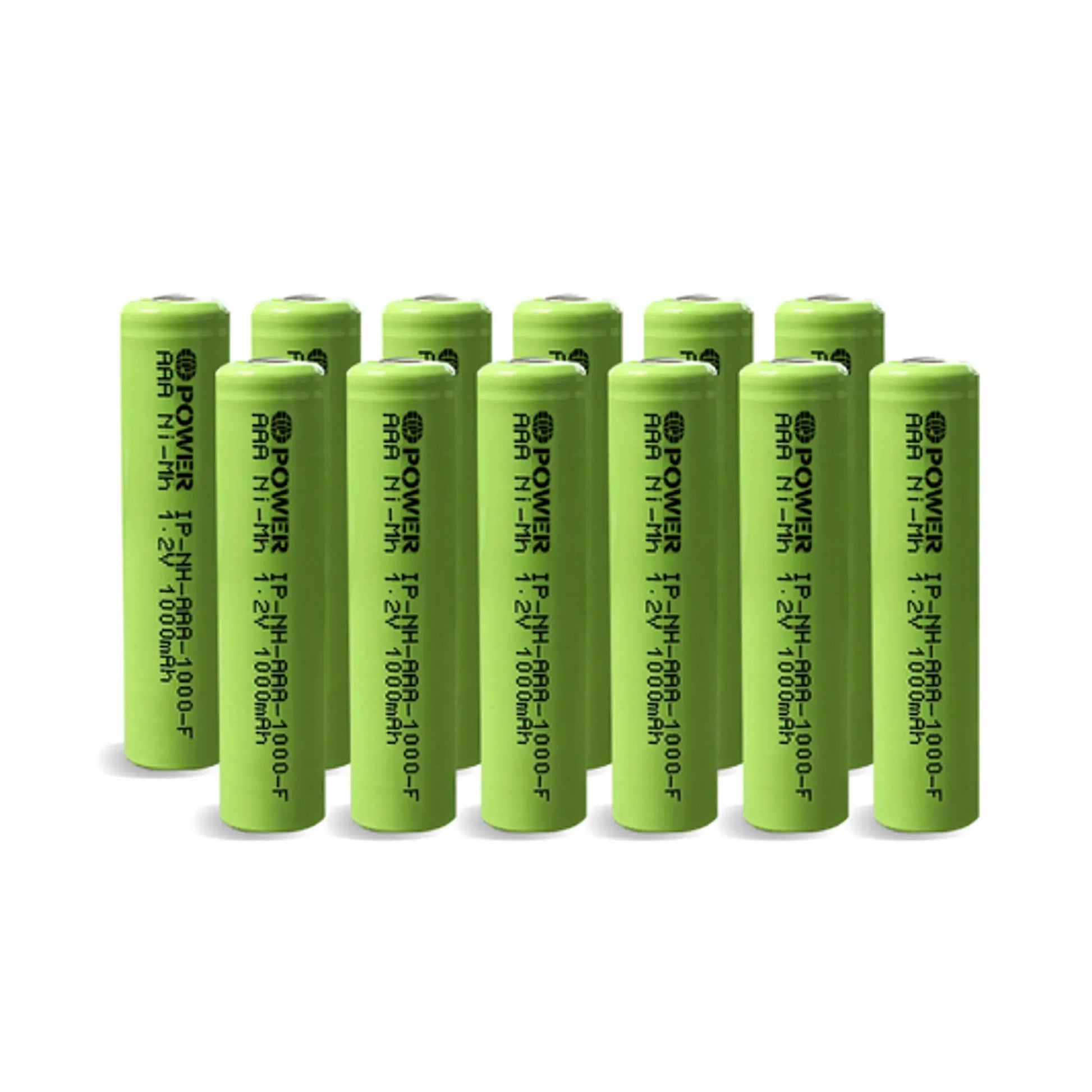 Ni-Mh AAA 1000mAh 1.2V Rechargeable Flat Top Battery 4-Pack IP Power