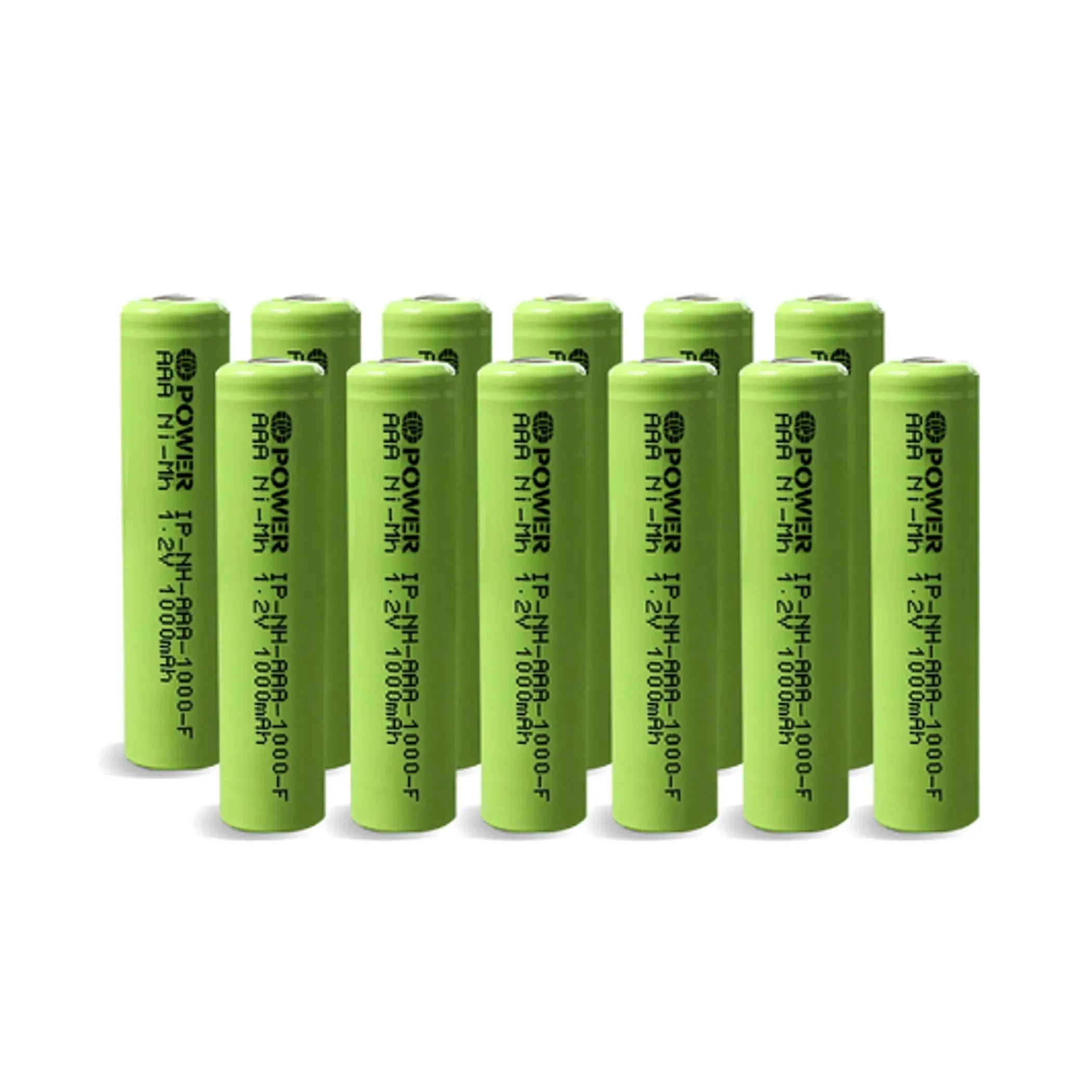 Ni-Mh AAA 1000mAh 1.2V Rechargeable Flat Top Battery 4-Pack IP Power