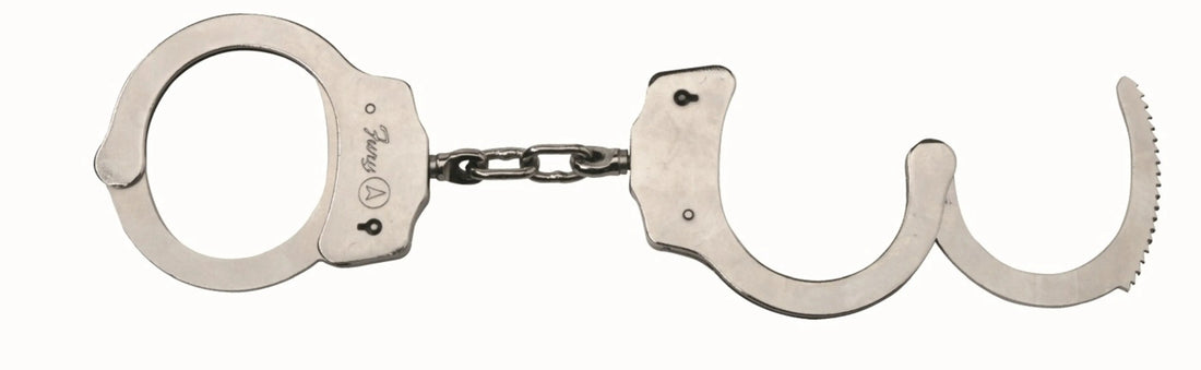 Nickel Dual Locking Handcuffs Spartacus