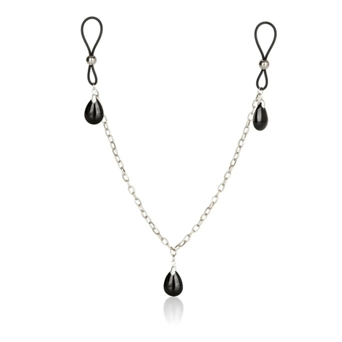 Nipple Chain Jewelry in Onyx California Exotic Novelties