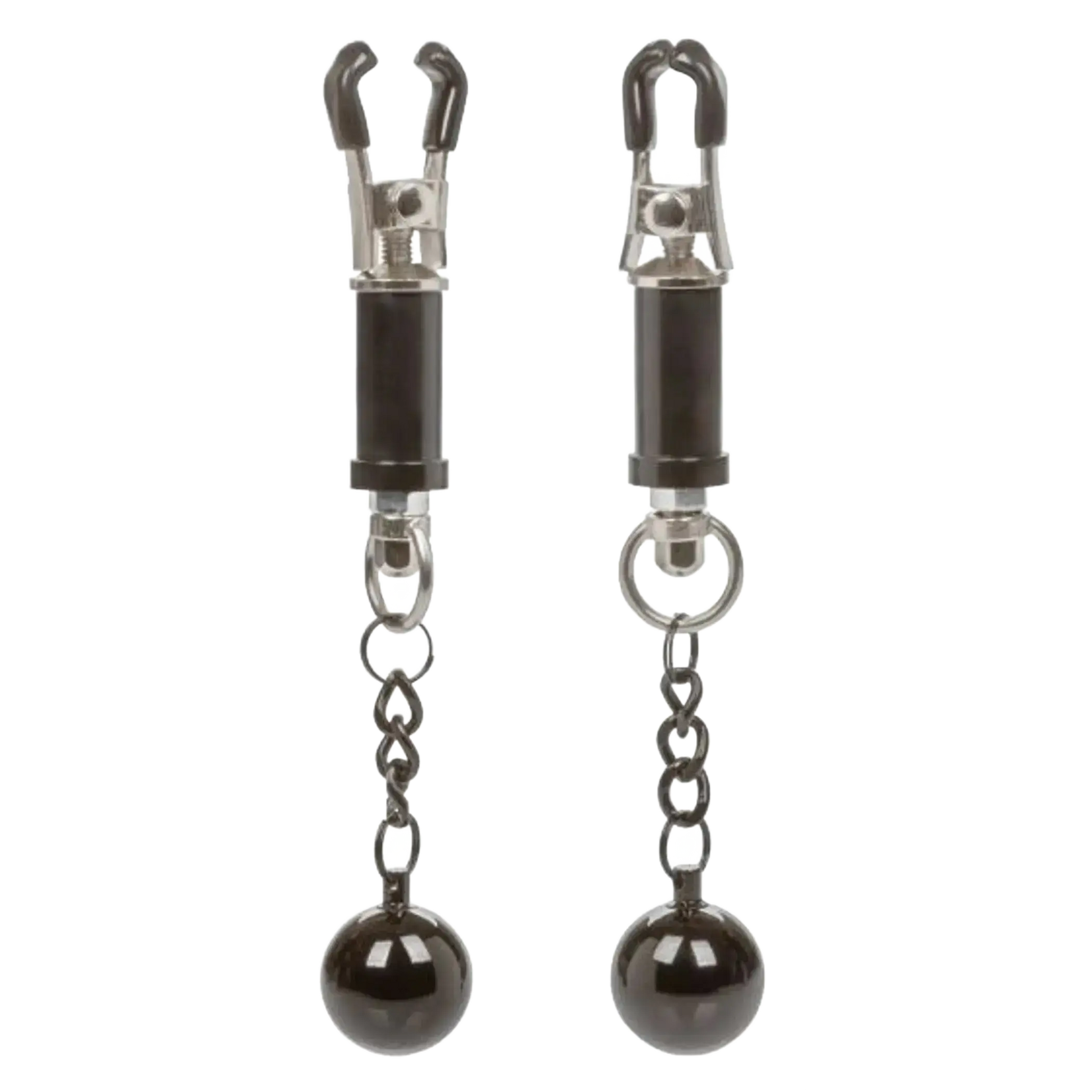 NIPPLE GRIPS WEIGHTED TWIST NIPPLE CLAMPS California Exotic Novelties