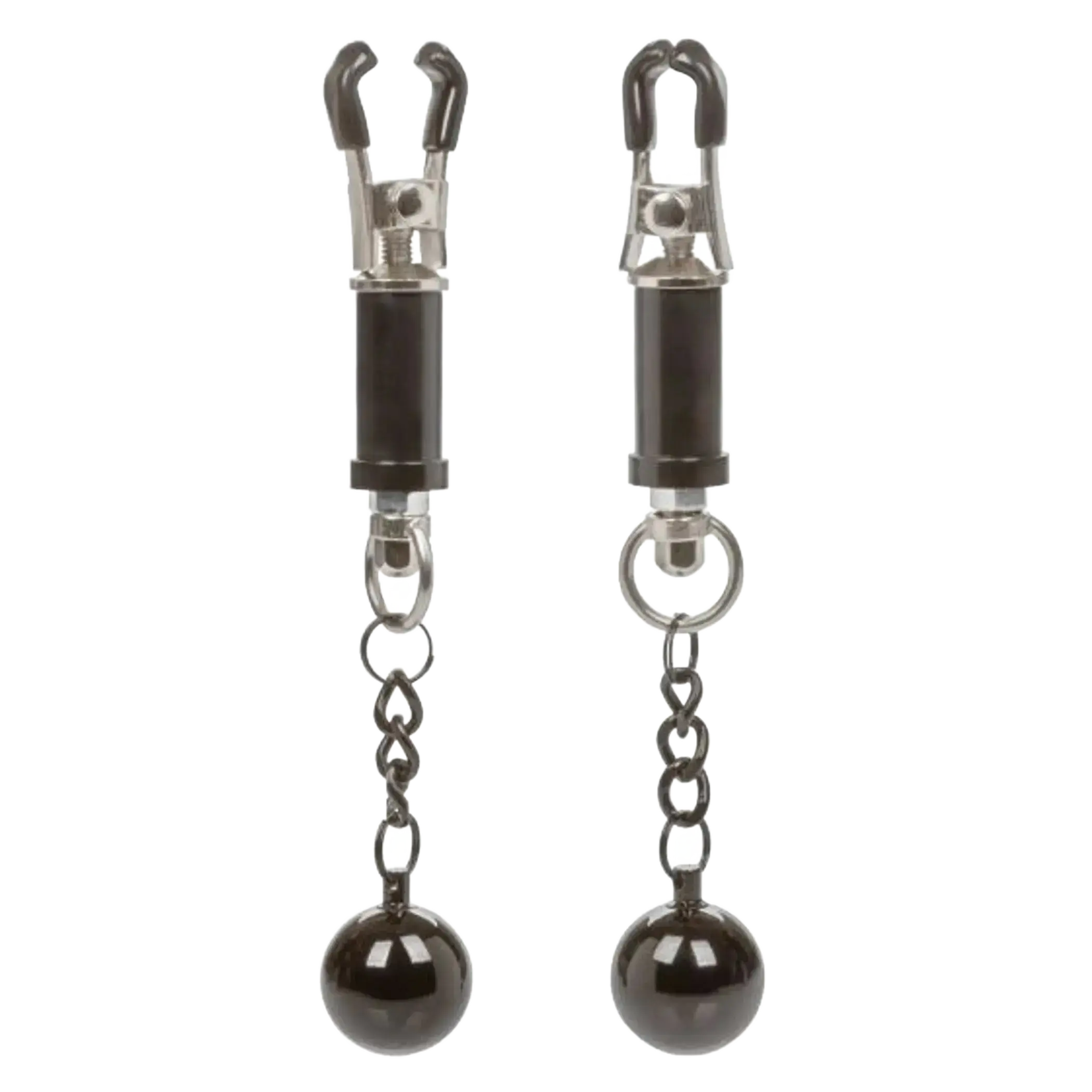 NIPPLE GRIPS WEIGHTED TWIST NIPPLE CLAMPS California Exotic Novelties