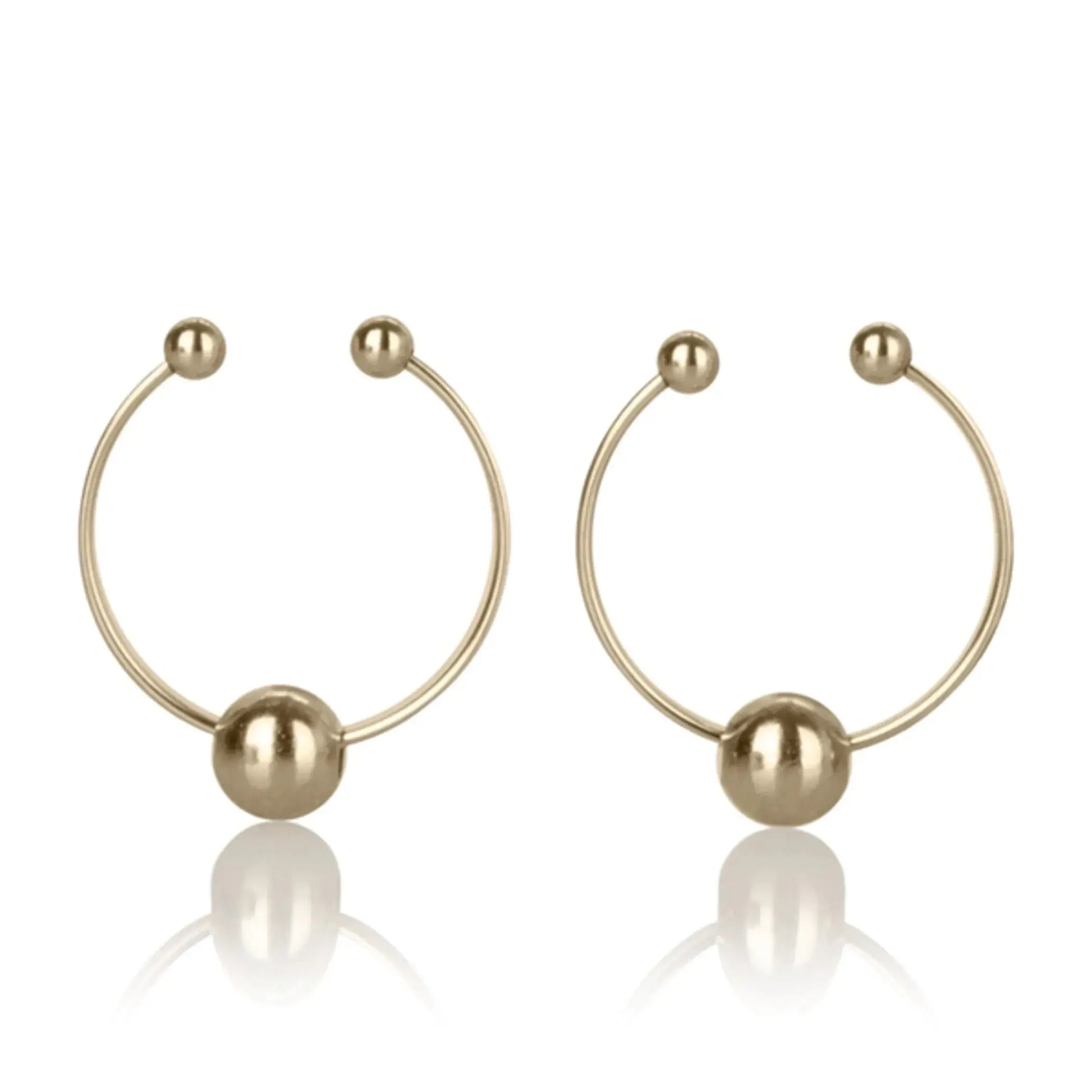 Nipple Play Nipple Ring Gold California Exotic Novelties