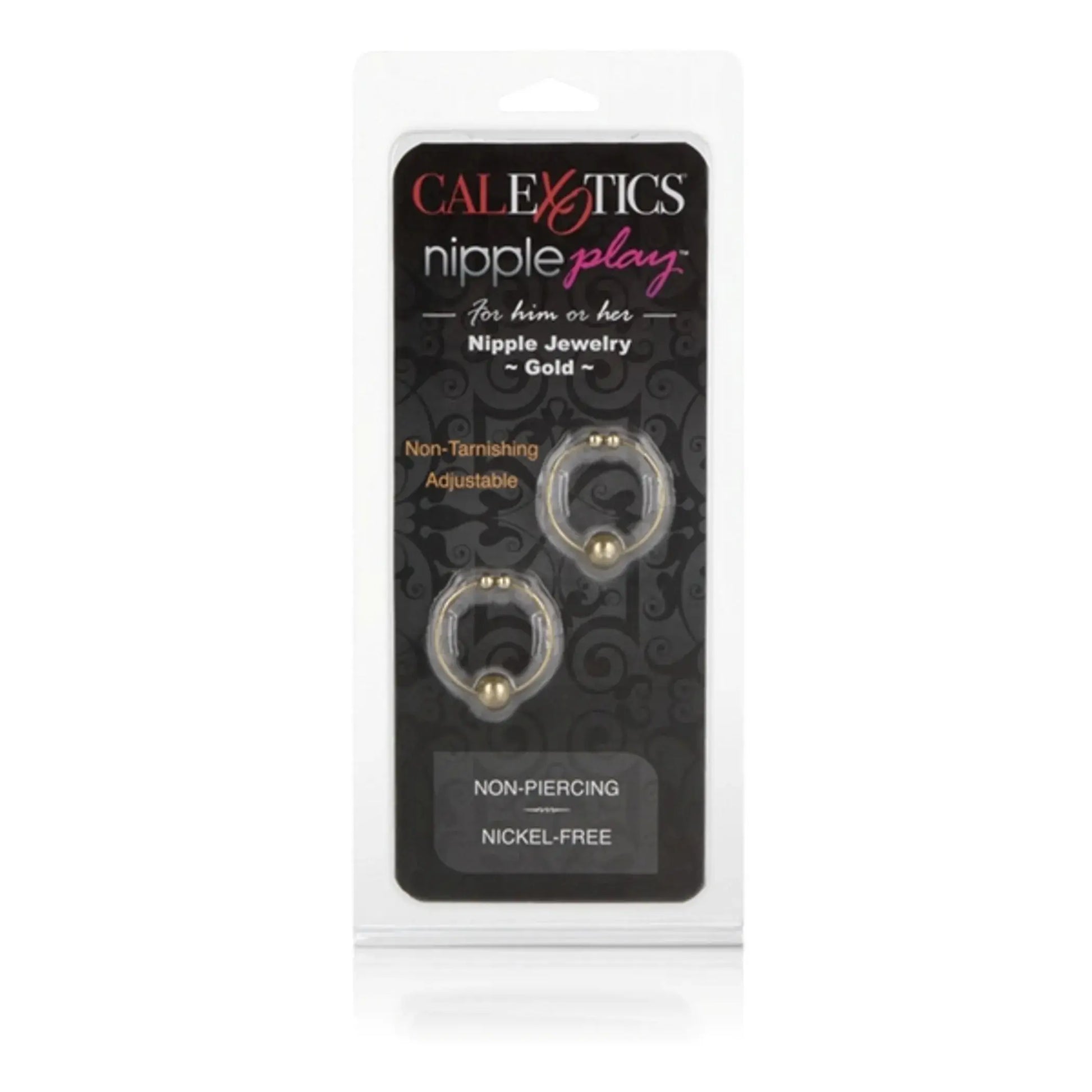 Nipple Play Nipple Ring Gold California Exotic Novelties
