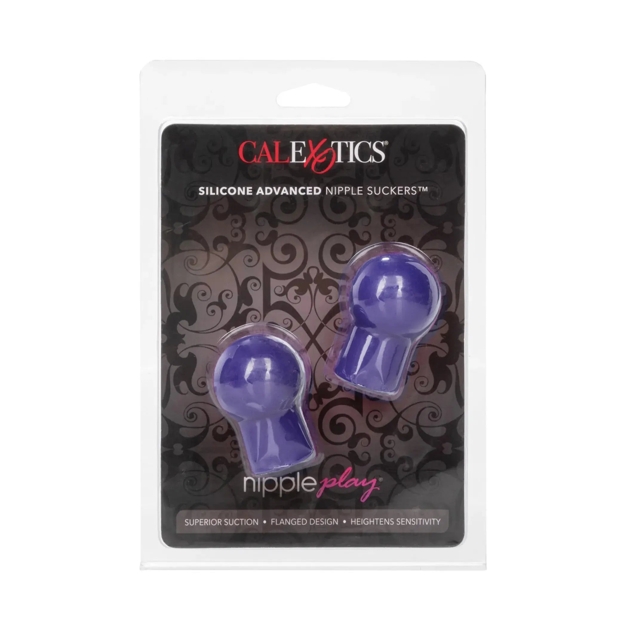 Nipple Play Silicone Suckers In Purple California Exotic Novelties