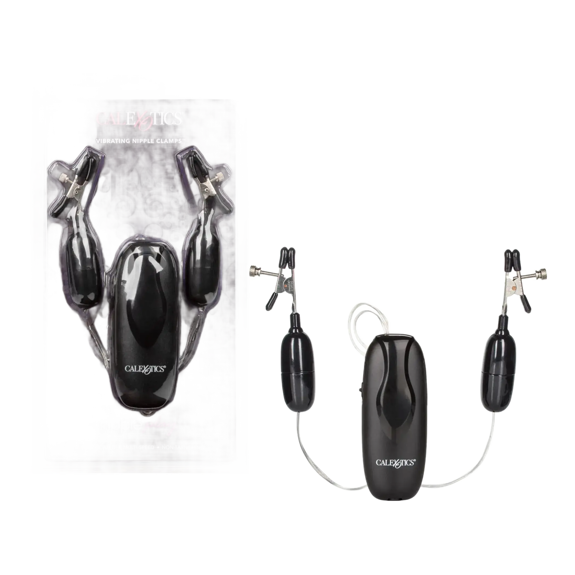 NIPPLE PLAY NIPPLE CLAMPS VIBRATING California Exotic Novelties