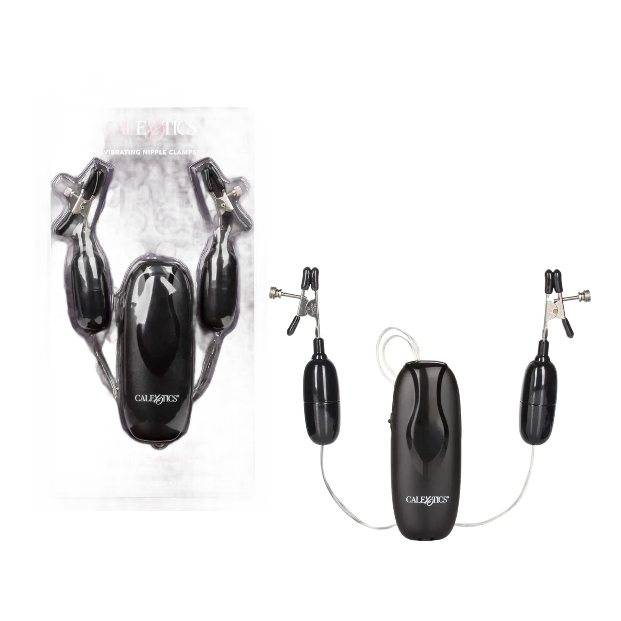 NIPPLE PLAY NIPPLE CLAMPS VIBRATING California Exotic Novelties
