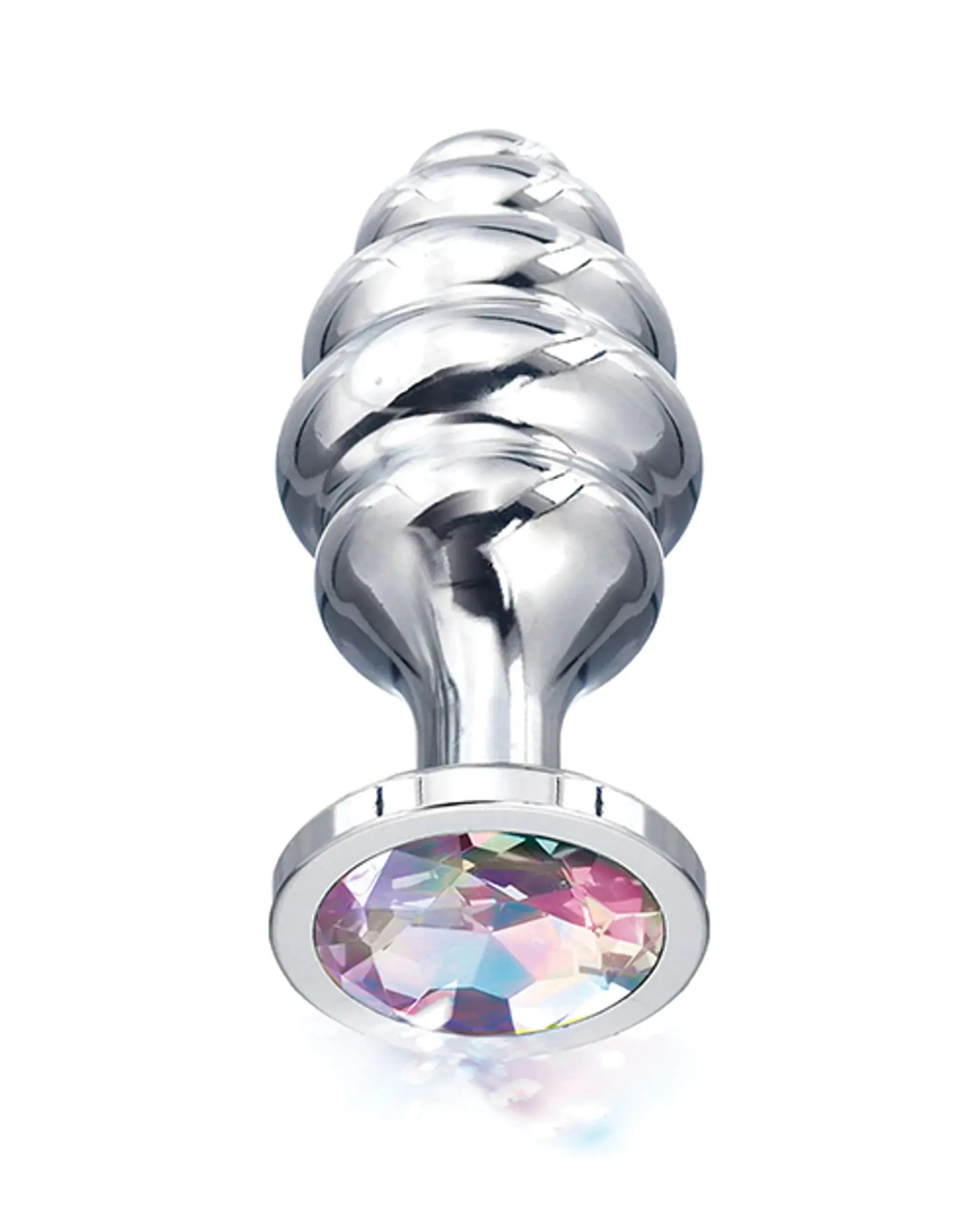 Nixie Honey Dipper Small Ribbed Stainless Steel Plug Global Novelties