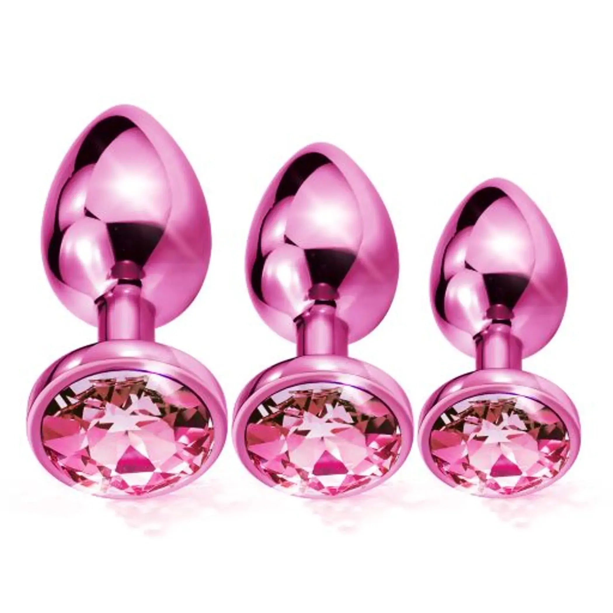 Nixie Metal Plug Trainer Set Pink Metallic Global Novelties