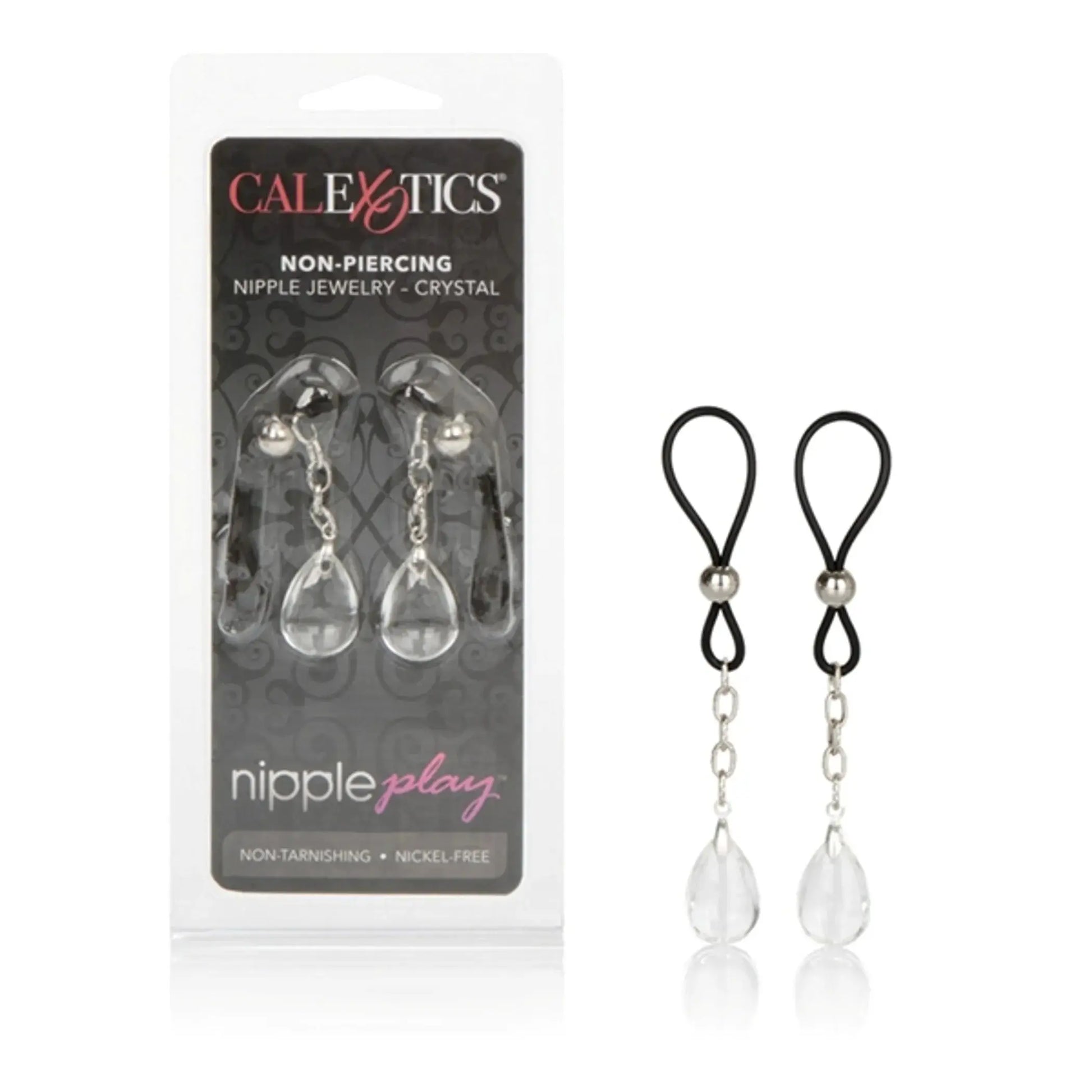 Non-Piercing Crystal Nipple Jewelry California Exotic Novelties