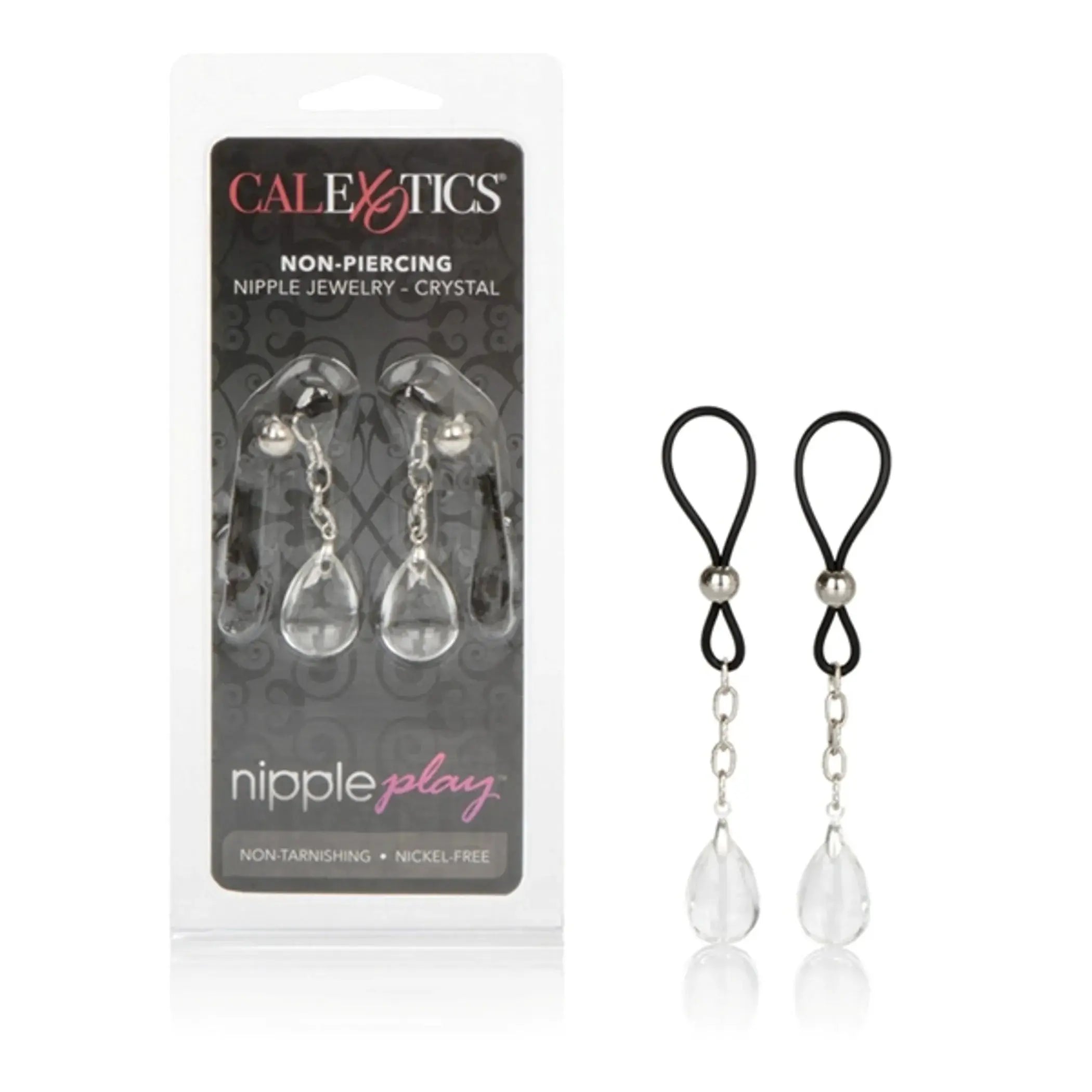 Non-Piercing Crystal Nipple Jewelry California Exotic Novelties