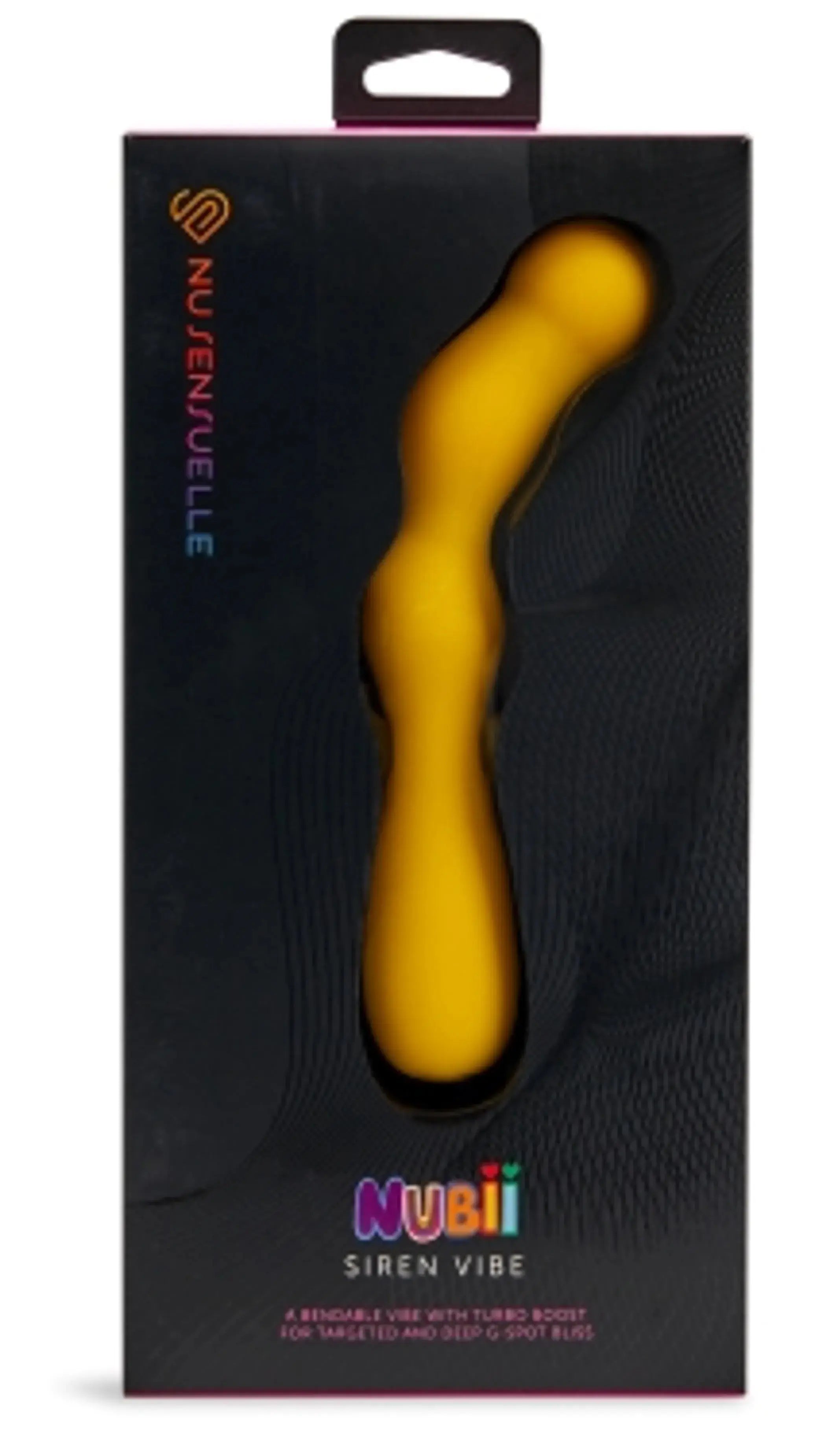 Nubii Siren G-Spot Vibrator Yellow Nu Sensuelle