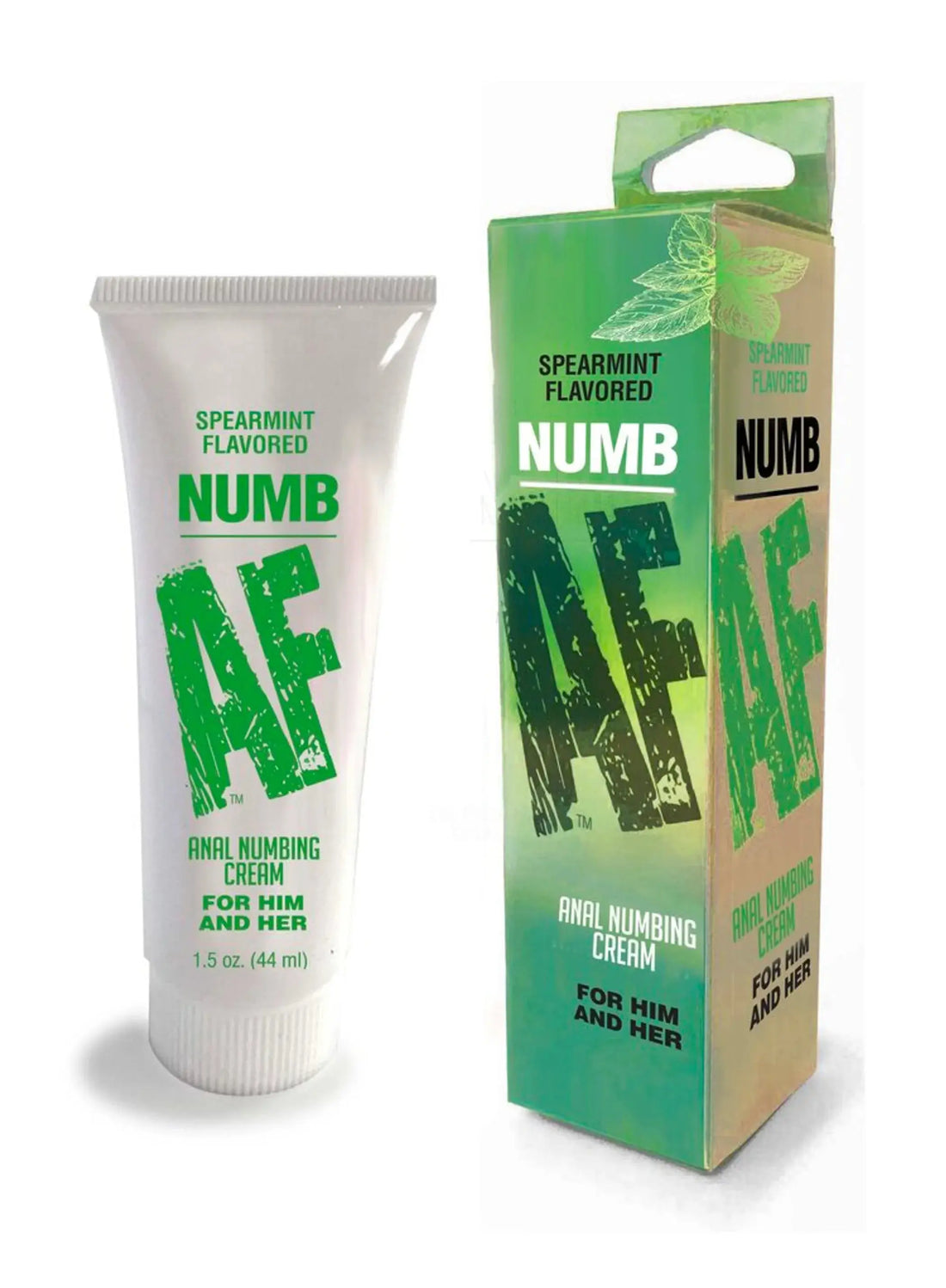 Numb AF Desensitizing Anal Cream Mint Little Genie